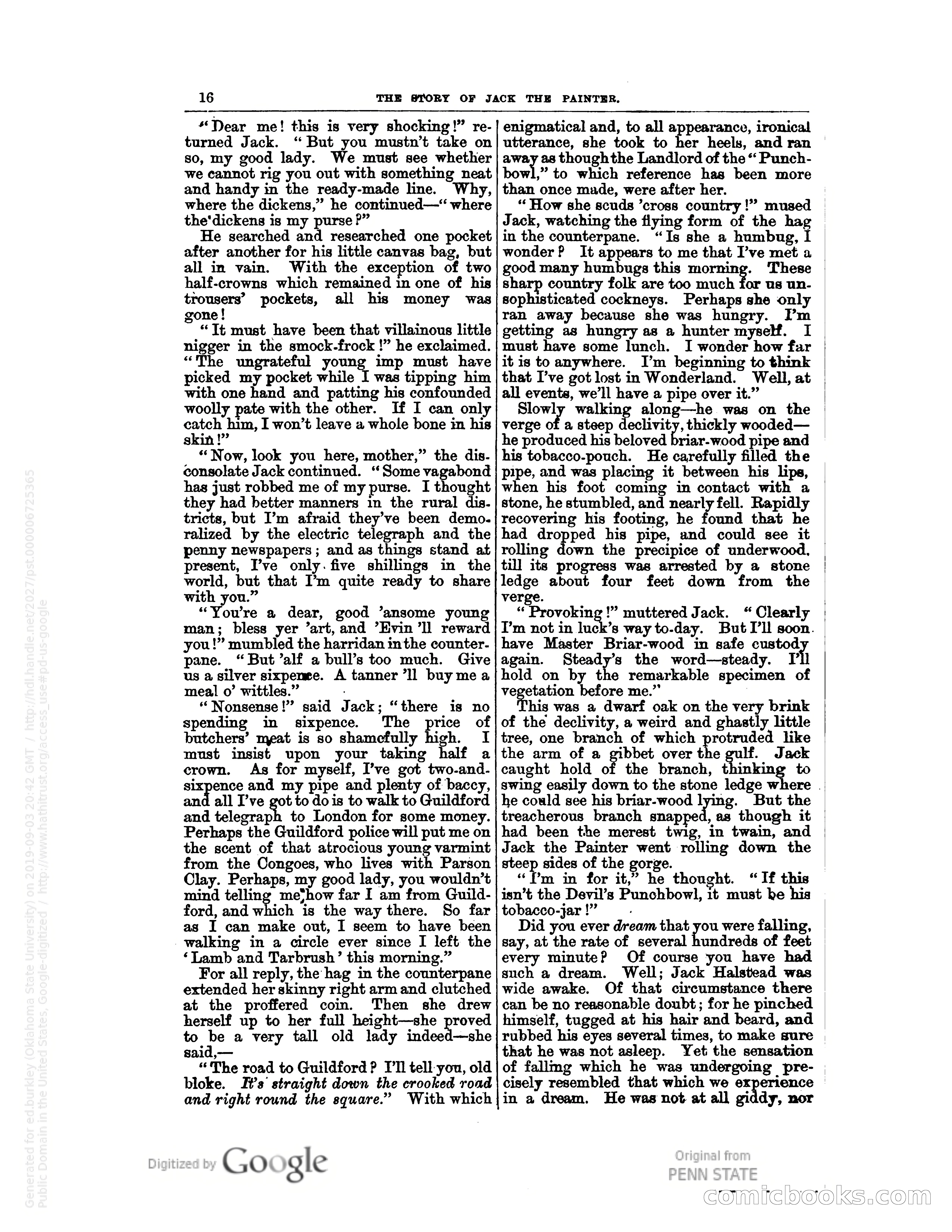 Stories with a Vengeance — page 20: Pulp Fiction, 1883