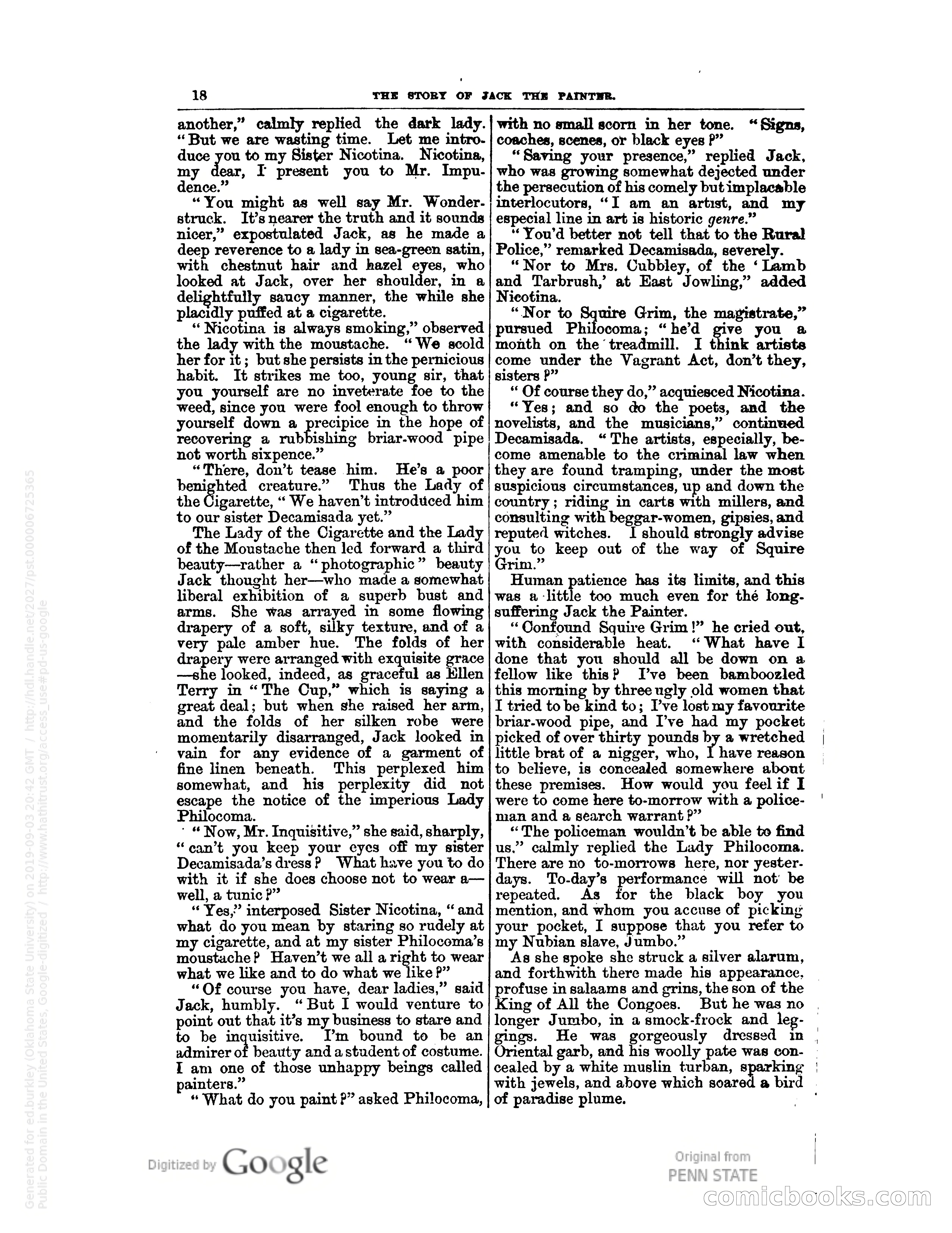 Stories with a Vengeance — page 22: Pulp Fiction, 1883