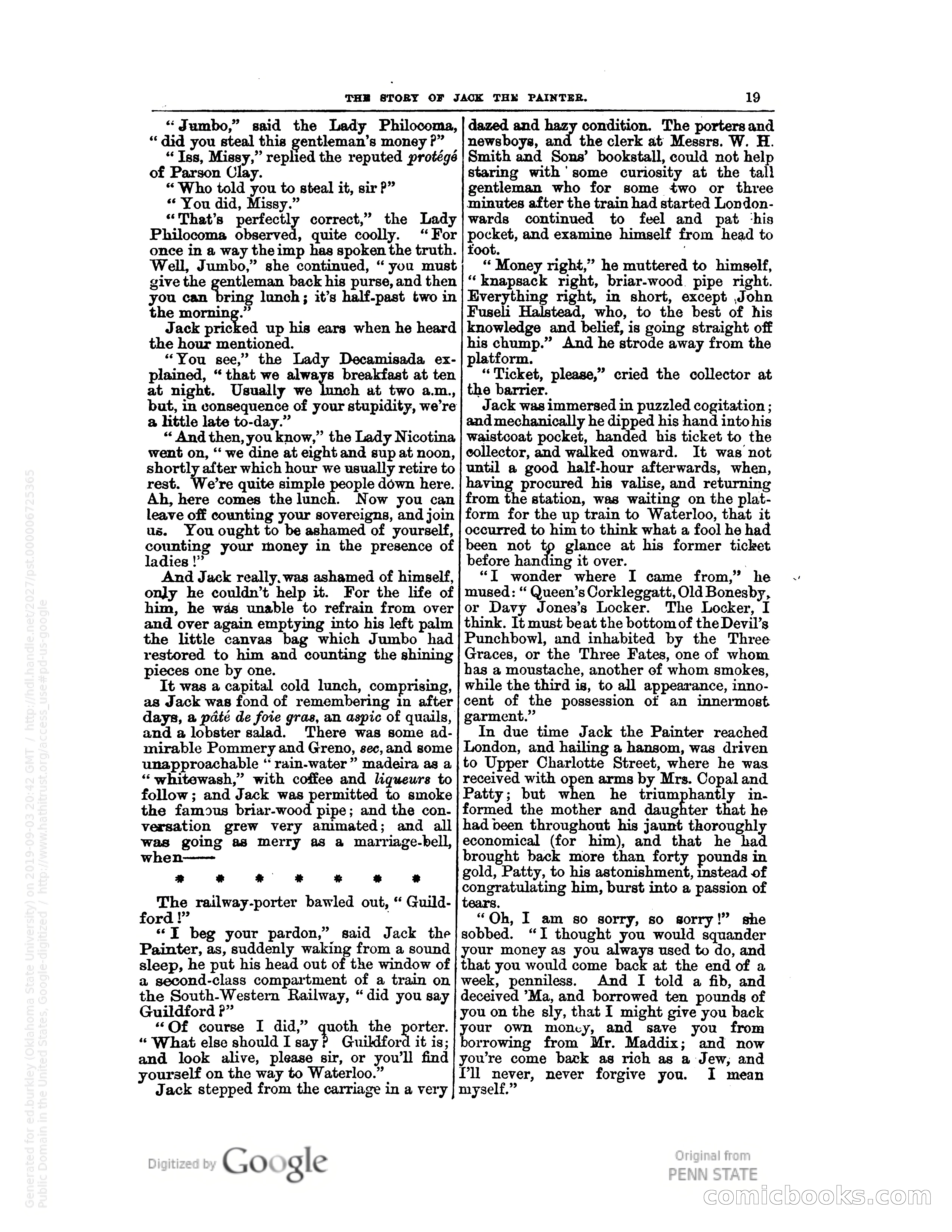 Stories with a Vengeance — page 23: Pulp Fiction, 1883