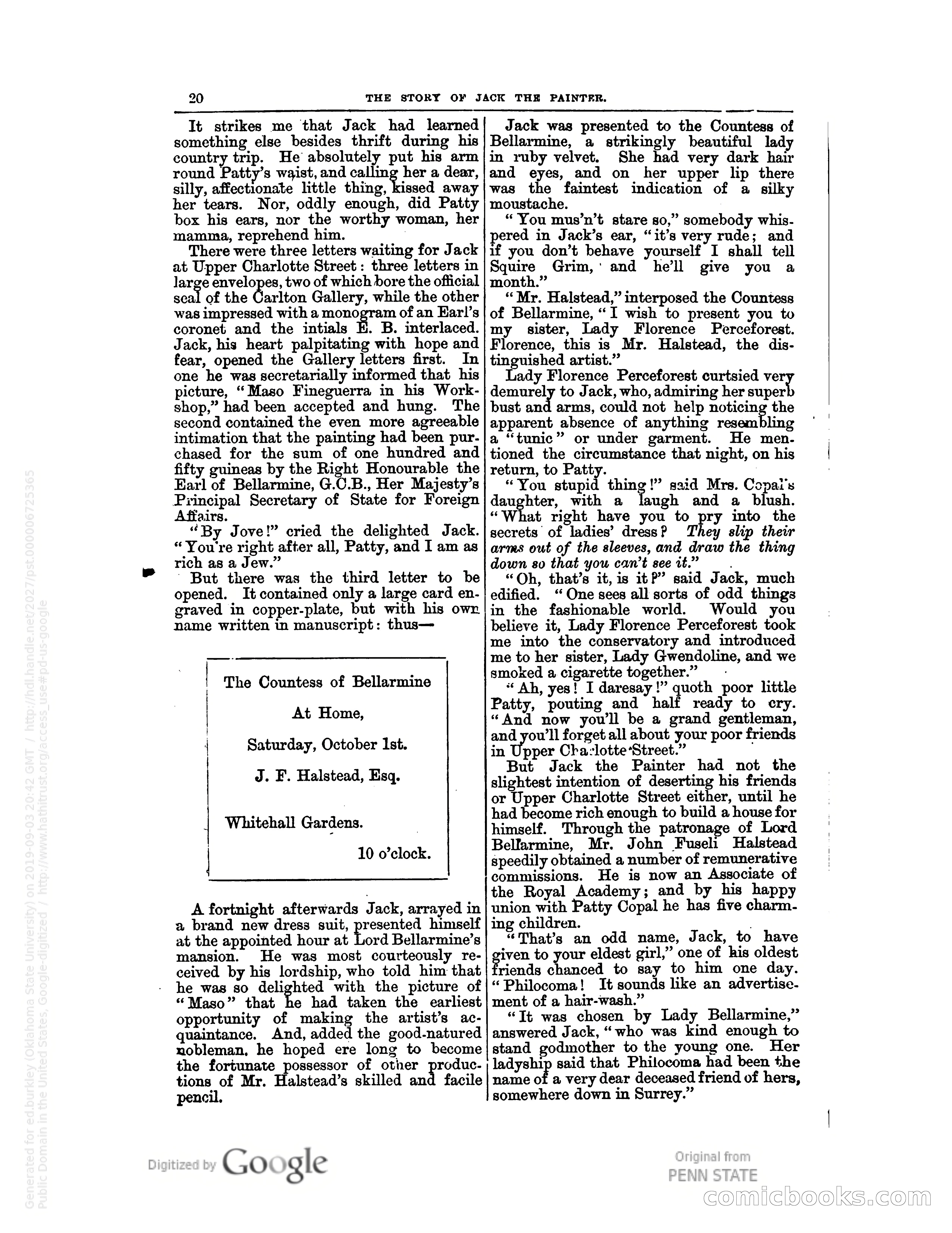 Stories with a Vengeance — page 24: Pulp Fiction, 1883