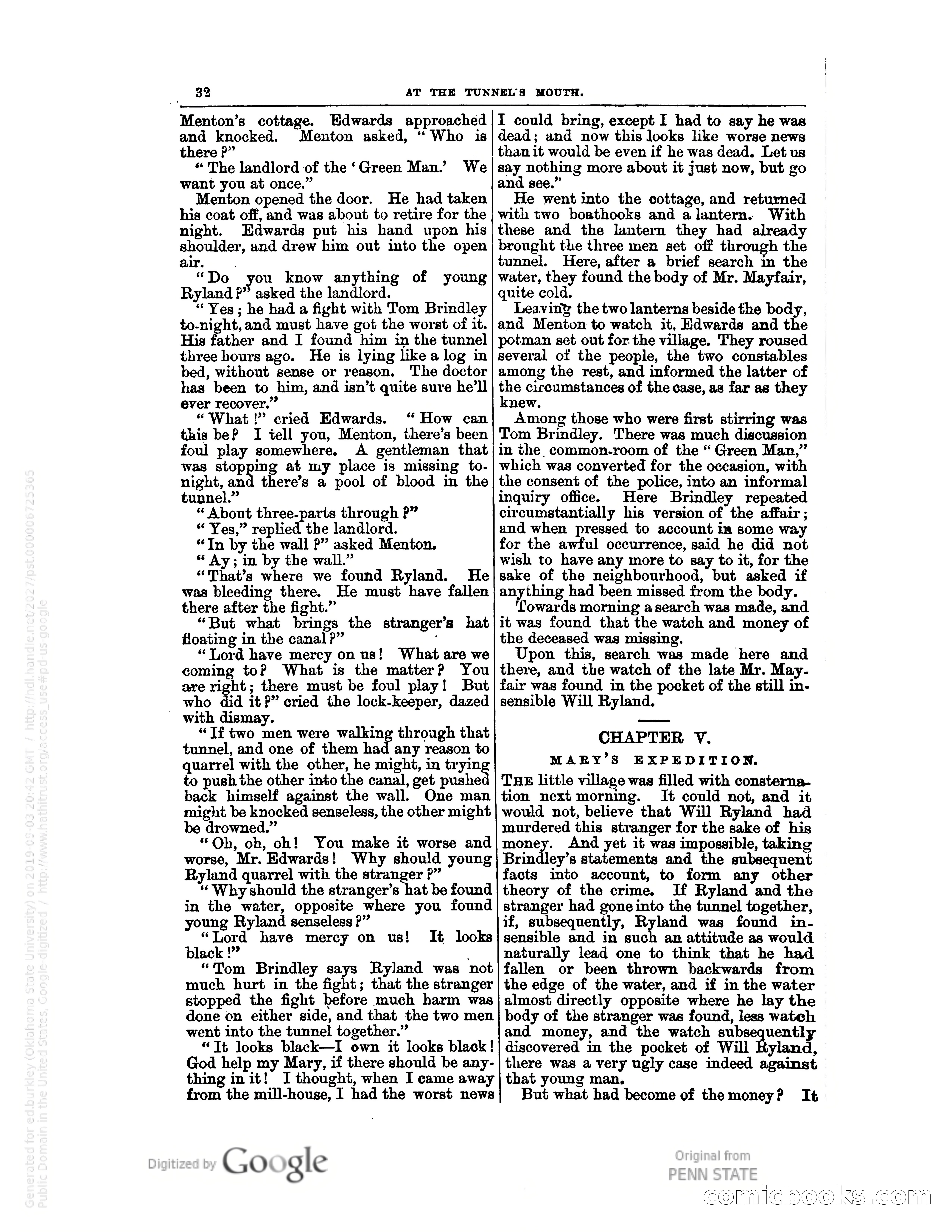 Stories with a Vengeance — page 36: Pulp Fiction, 1883