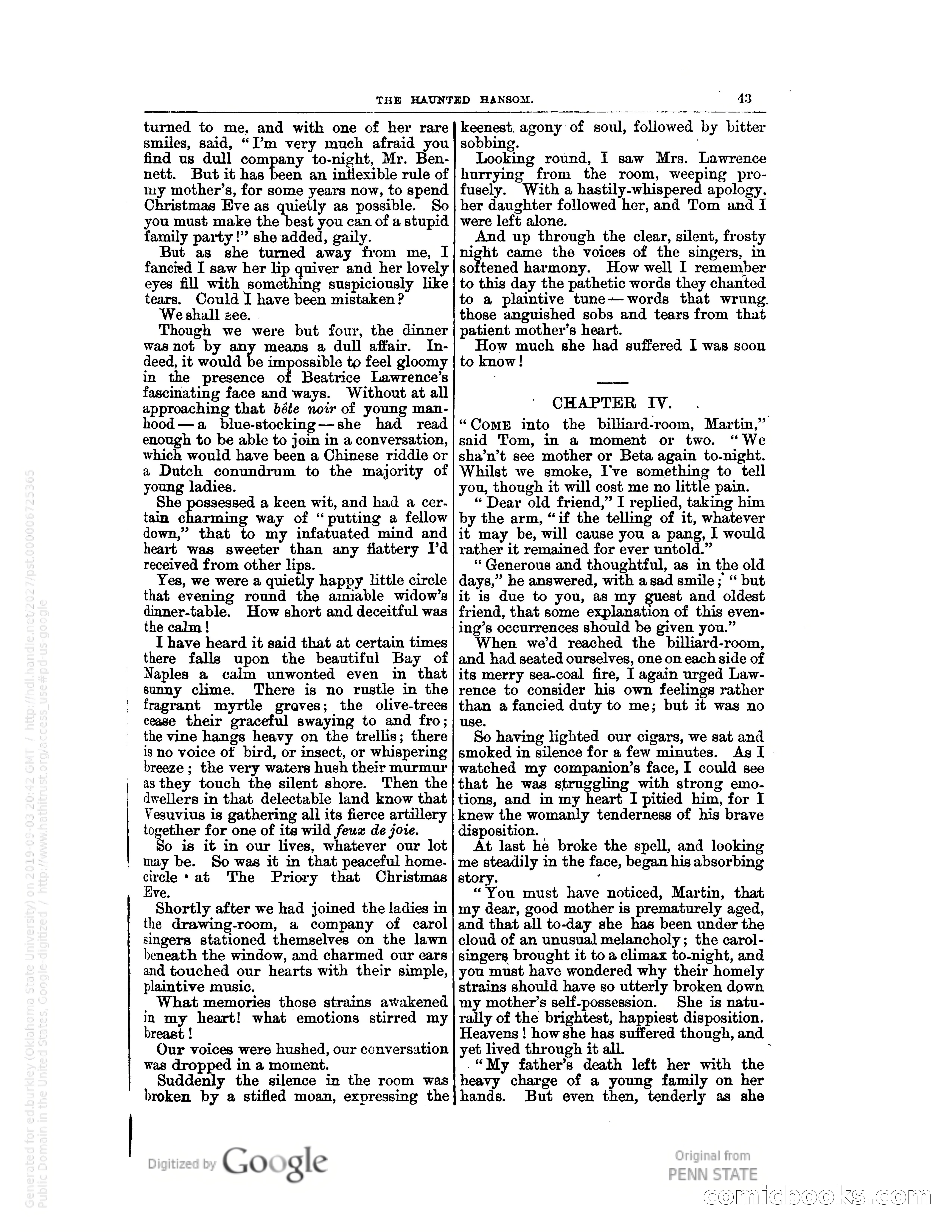 Stories with a Vengeance — page 47: Pulp Fiction, 1883