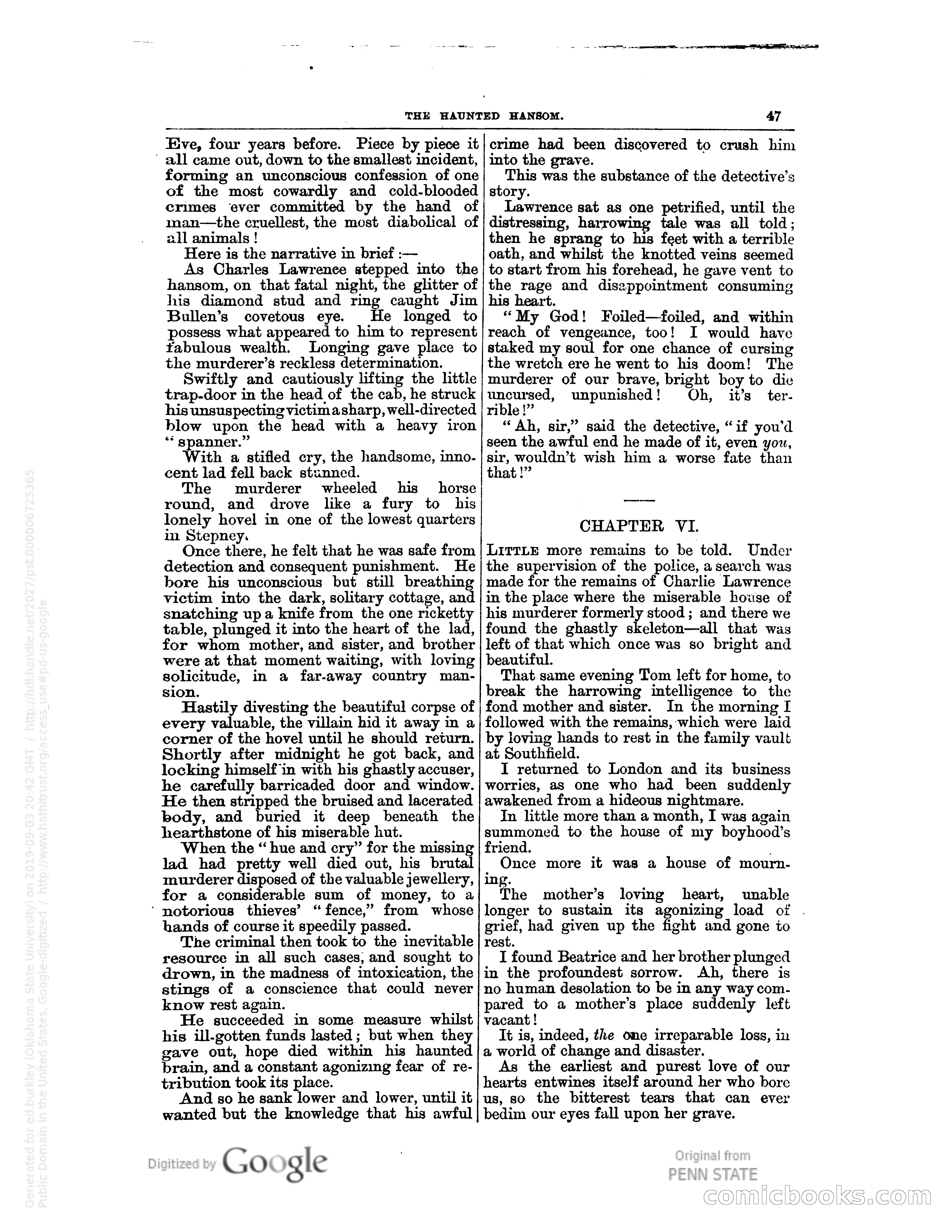 Stories with a Vengeance — page 51: Pulp Fiction, 1883