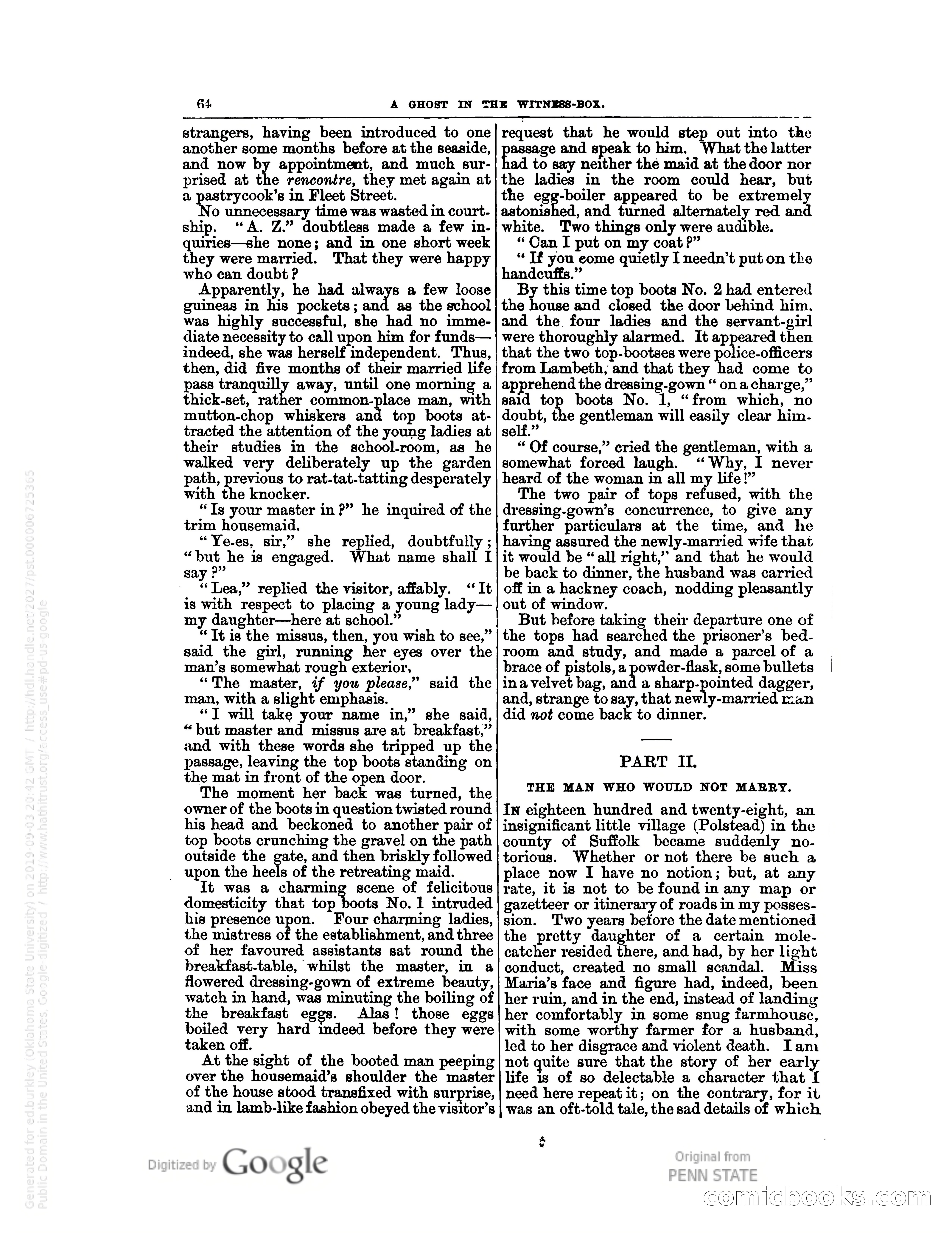 Stories with a Vengeance — page 68: Pulp Fiction, 1883