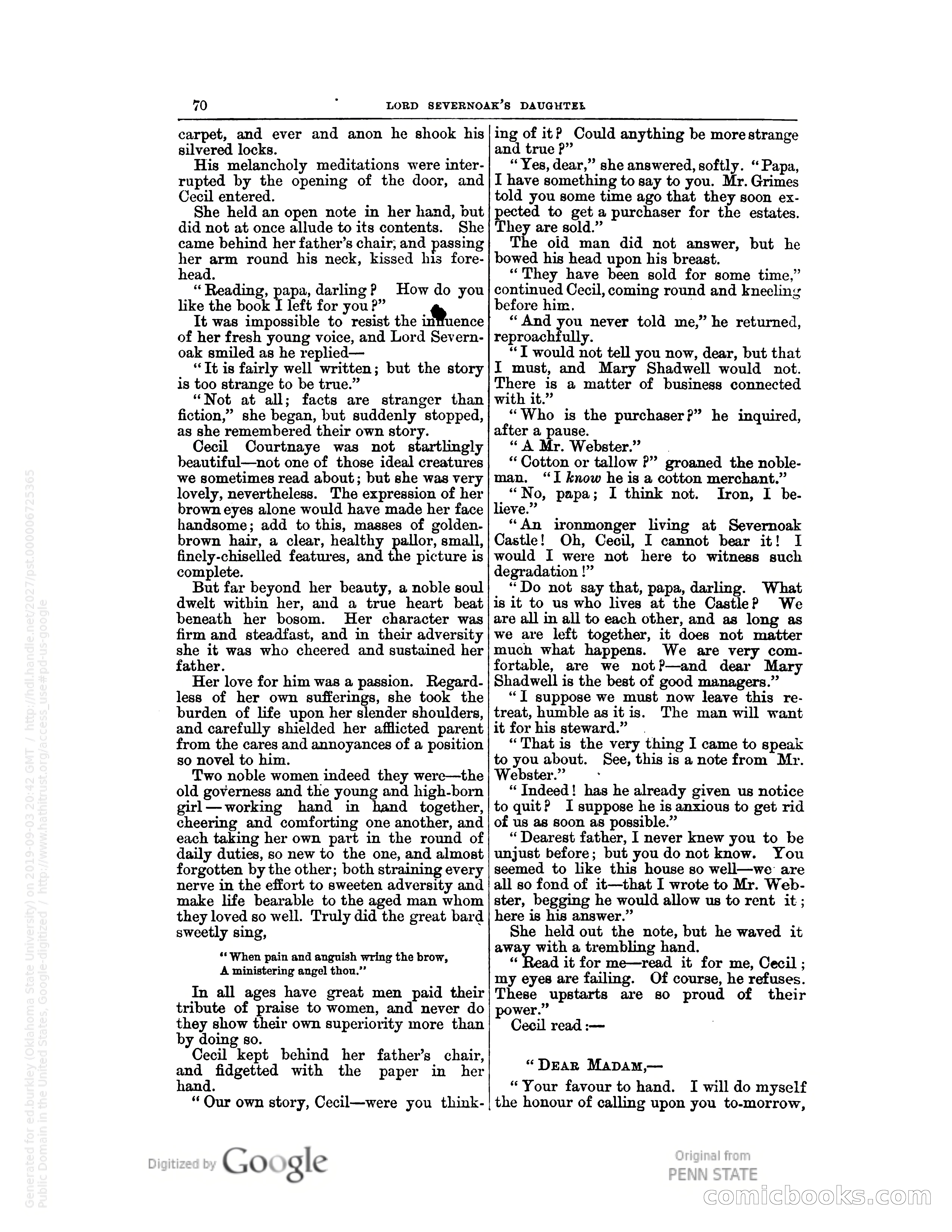 Stories with a Vengeance — page 74: Pulp Fiction, 1883