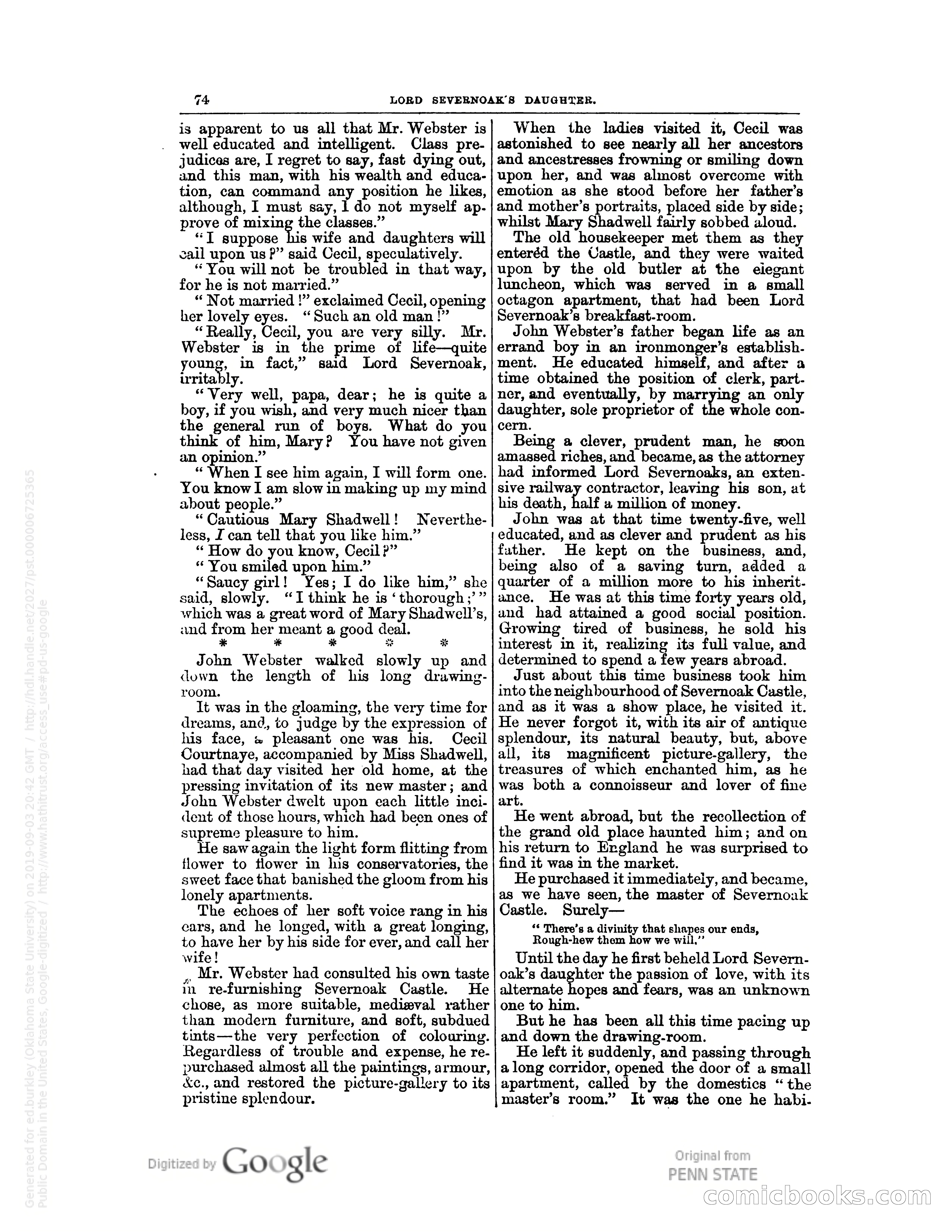 Stories with a Vengeance — page 78: Pulp Fiction, 1883