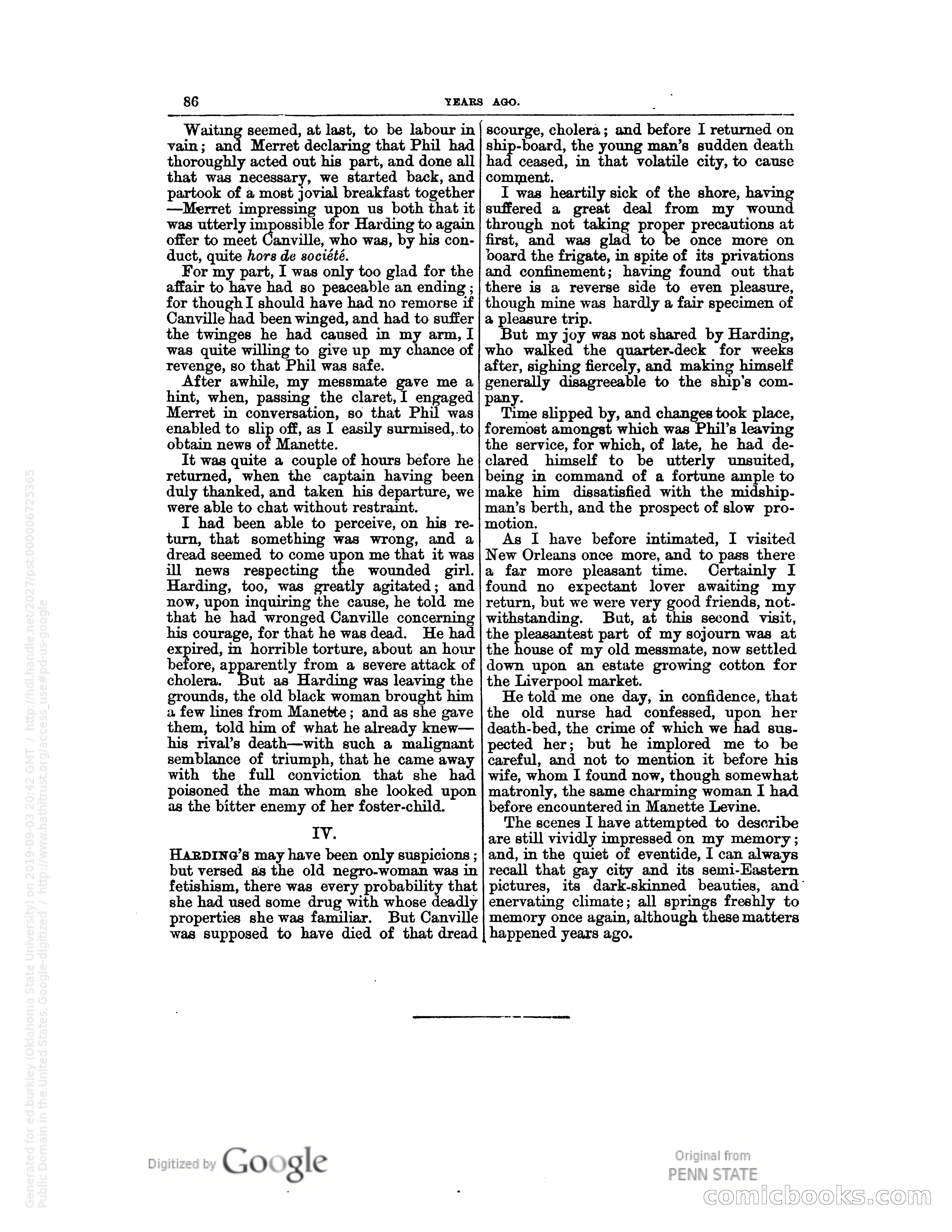 Stories with a Vengeance — page 90: Pulp Fiction, 1883