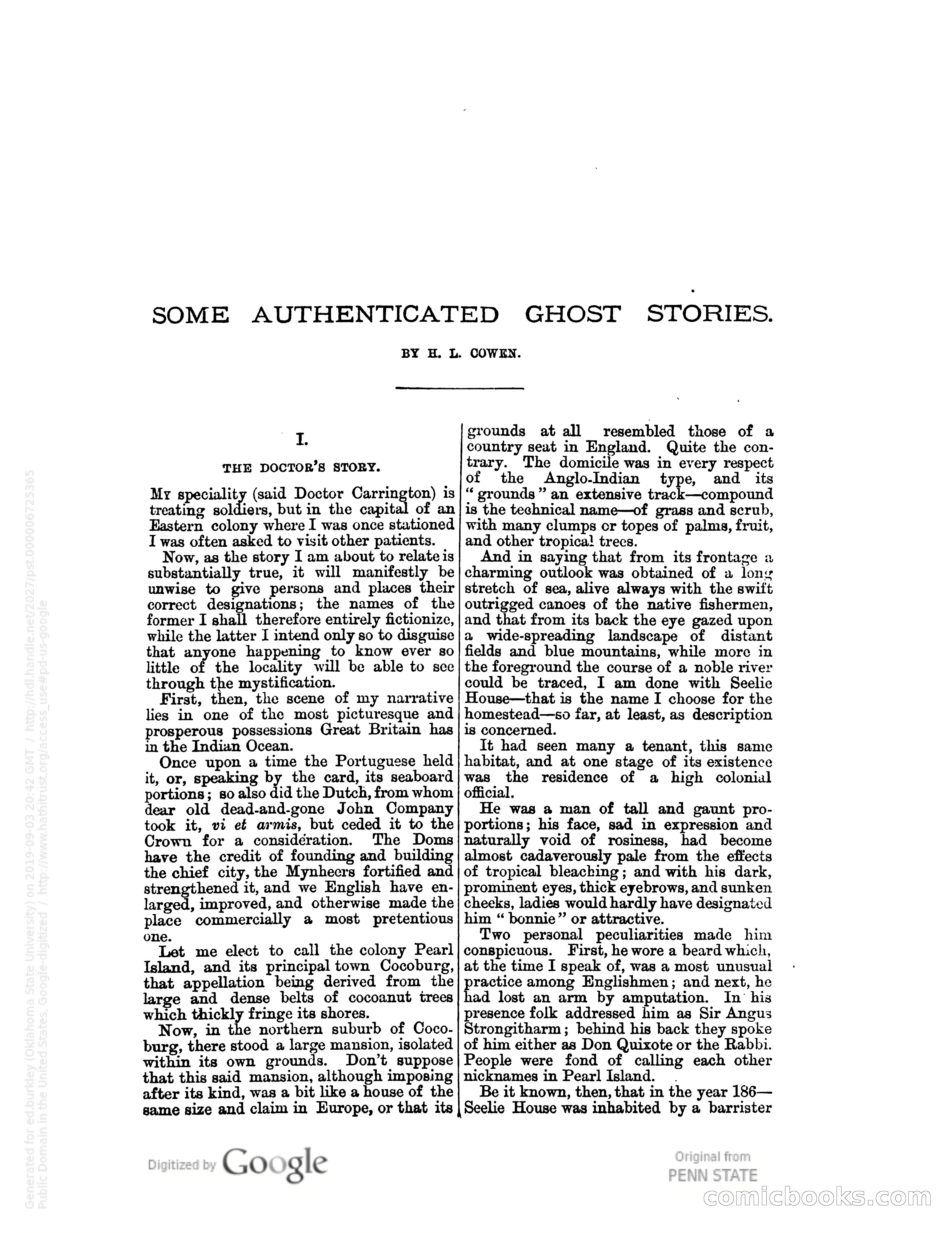 Stories with a Vengeance — page 91: Pulp Fiction, 1883