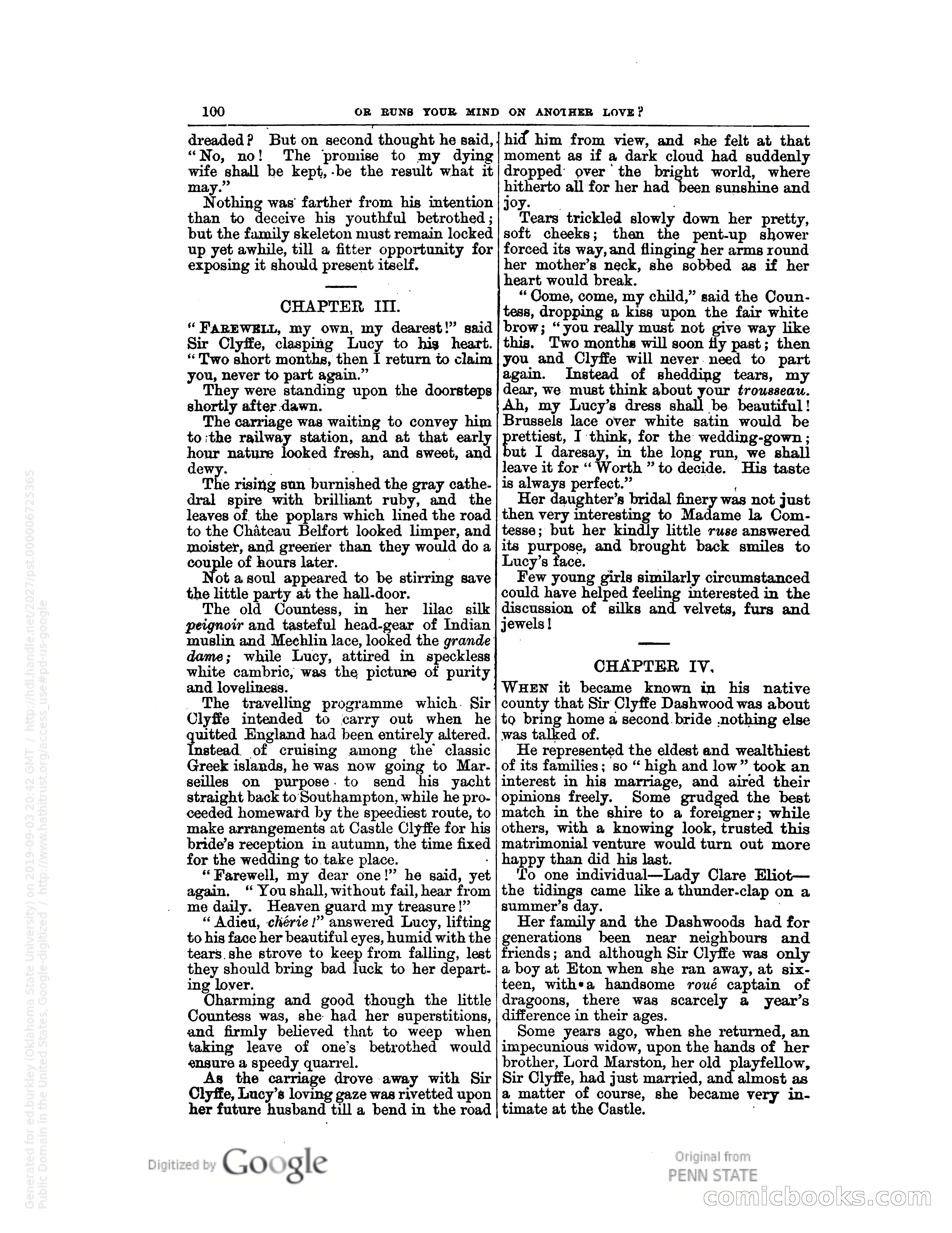 Stories with a Vengeance — page 104: Pulp Fiction, 1883