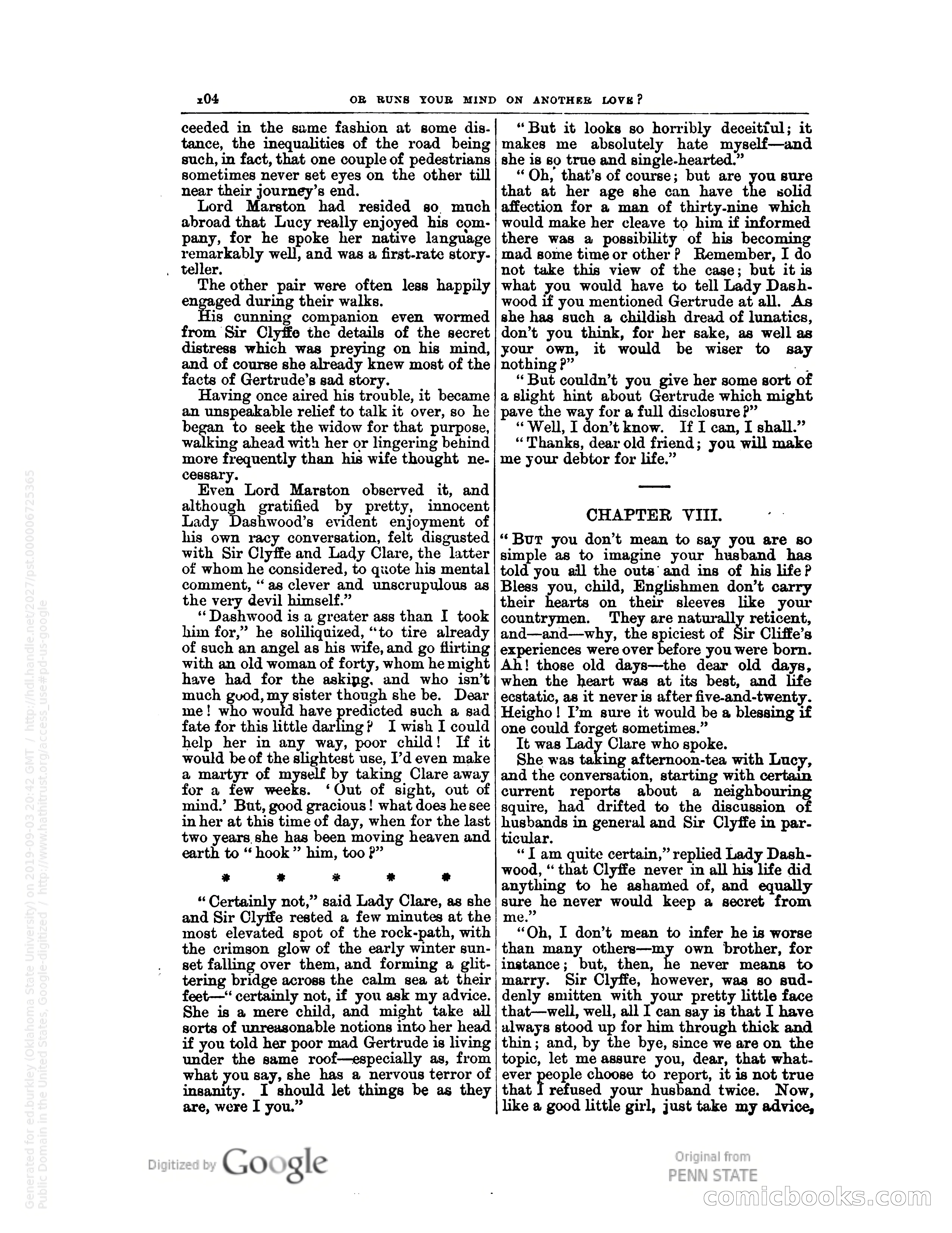Stories with a Vengeance — page 108: Pulp Fiction, 1883