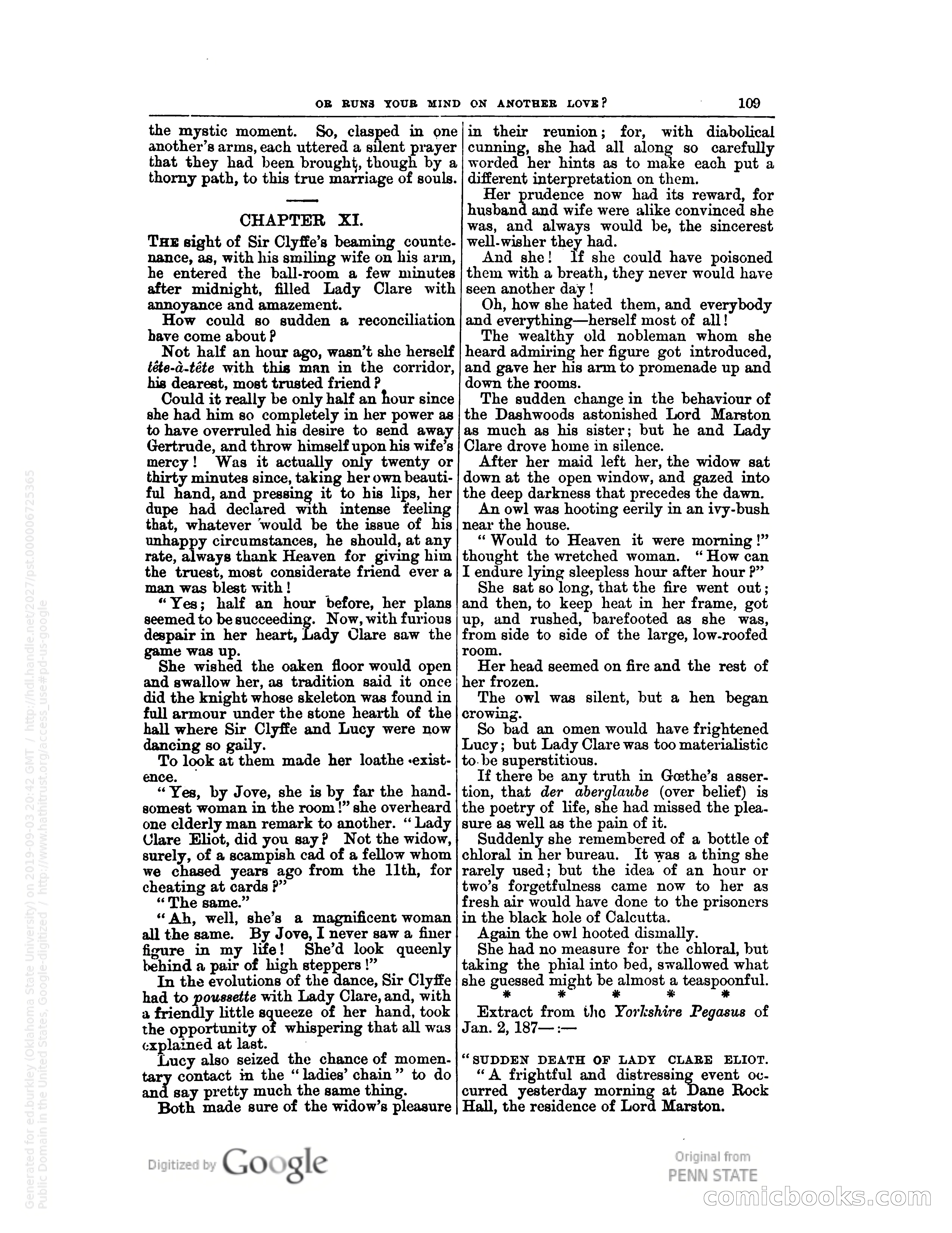 Stories with a Vengeance — page 113: Pulp Fiction, 1883