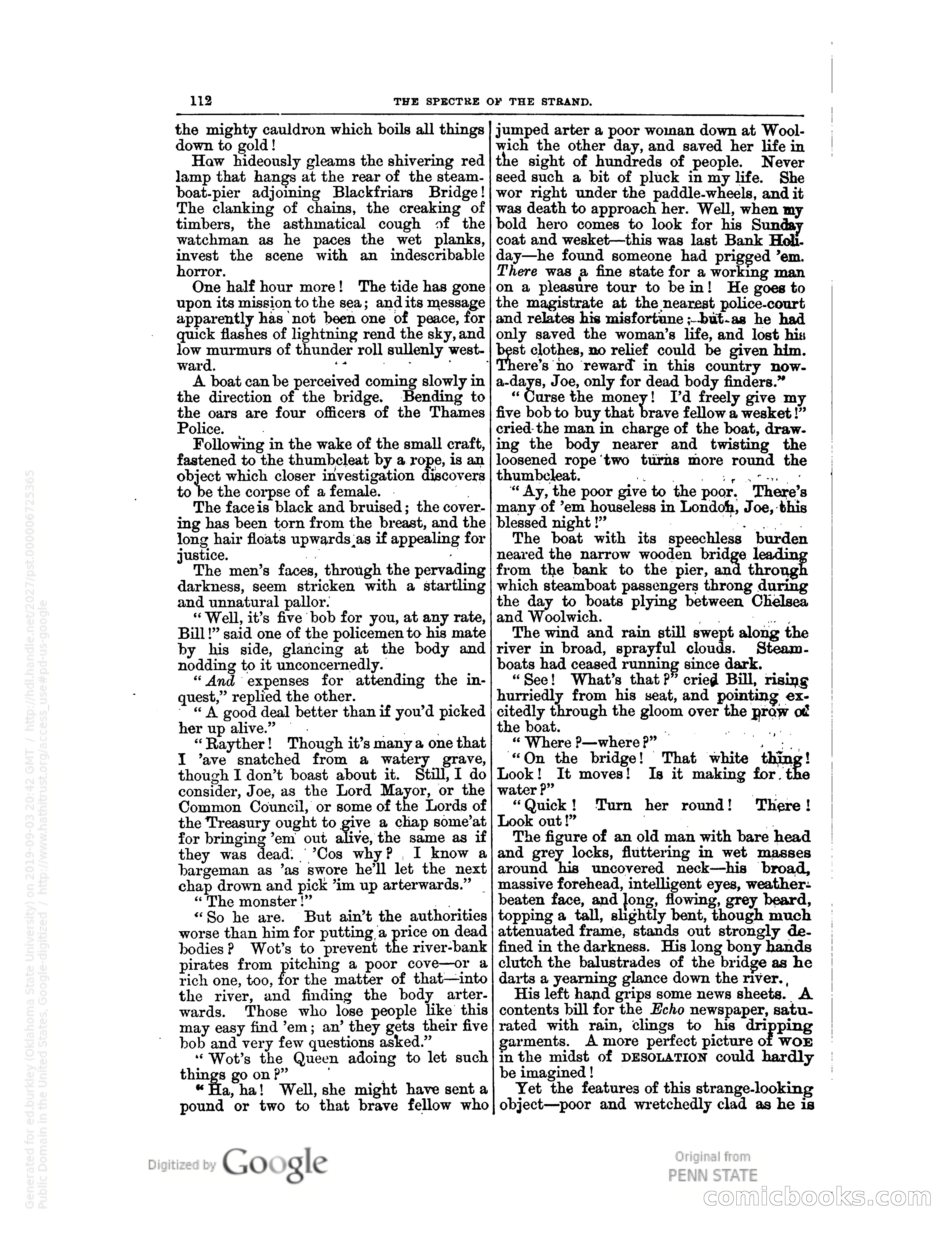Stories with a Vengeance — page 116: Pulp Fiction, 1883
