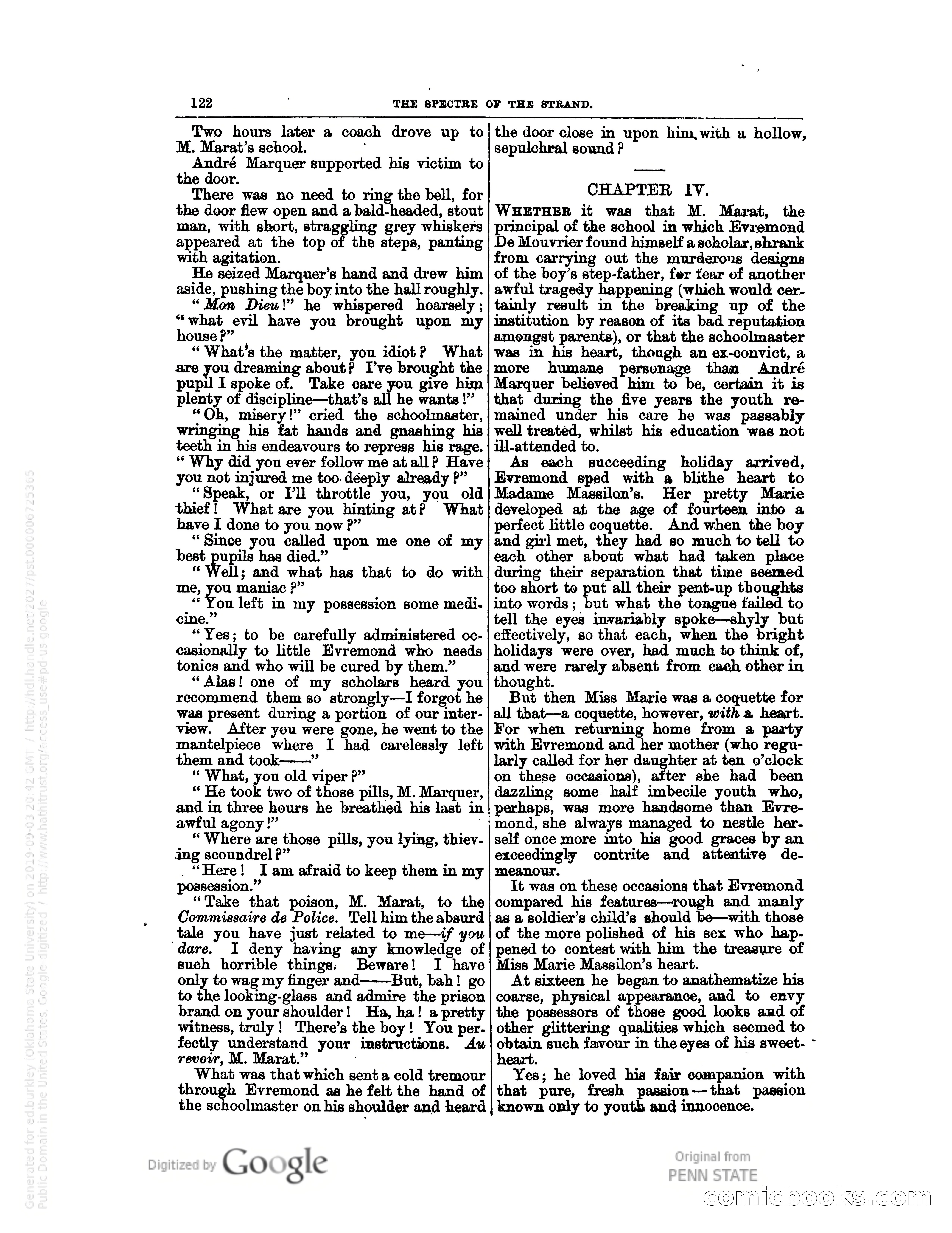 Stories with a Vengeance — page 124: Pulp Fiction, 1883