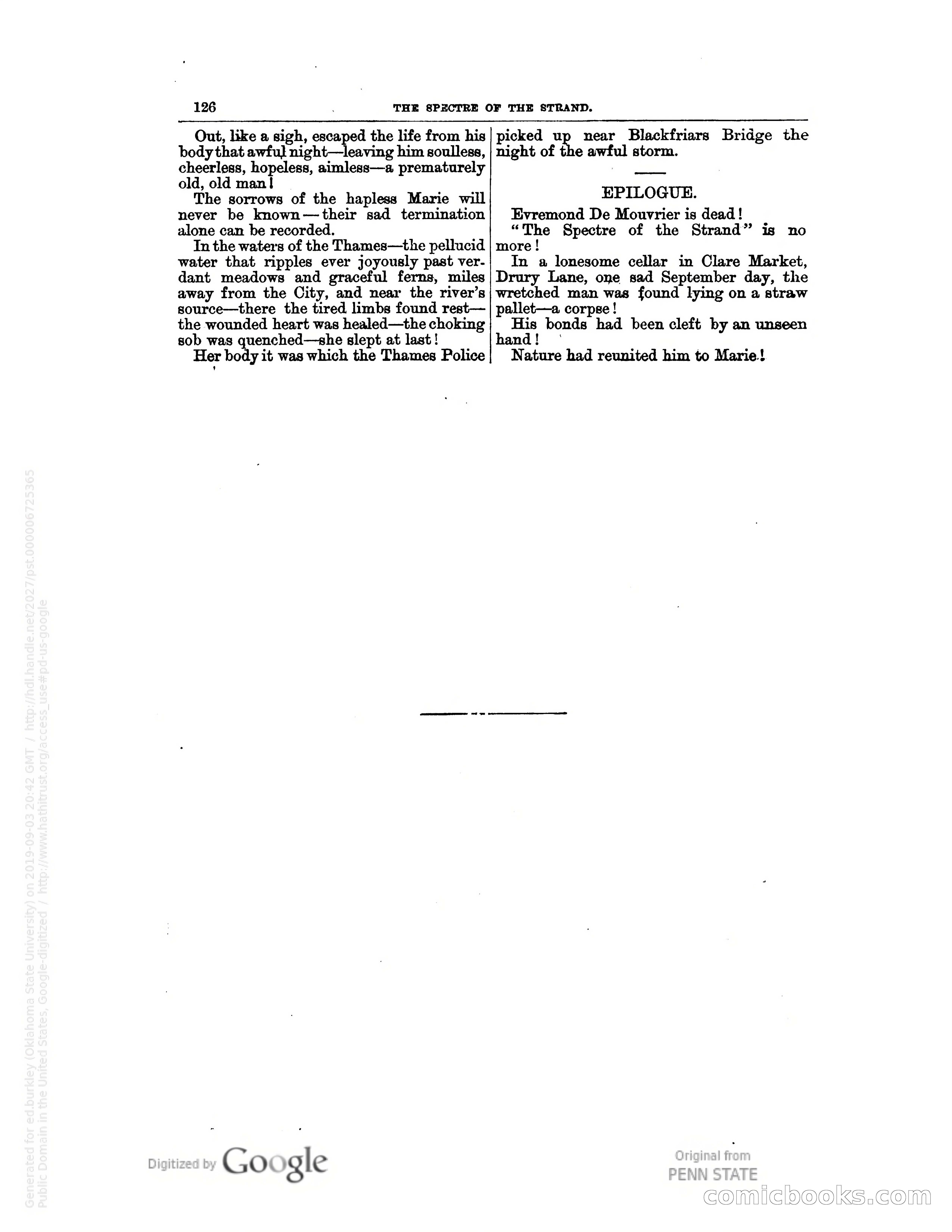 Stories with a Vengeance — page 128: Pulp Fiction, 1883