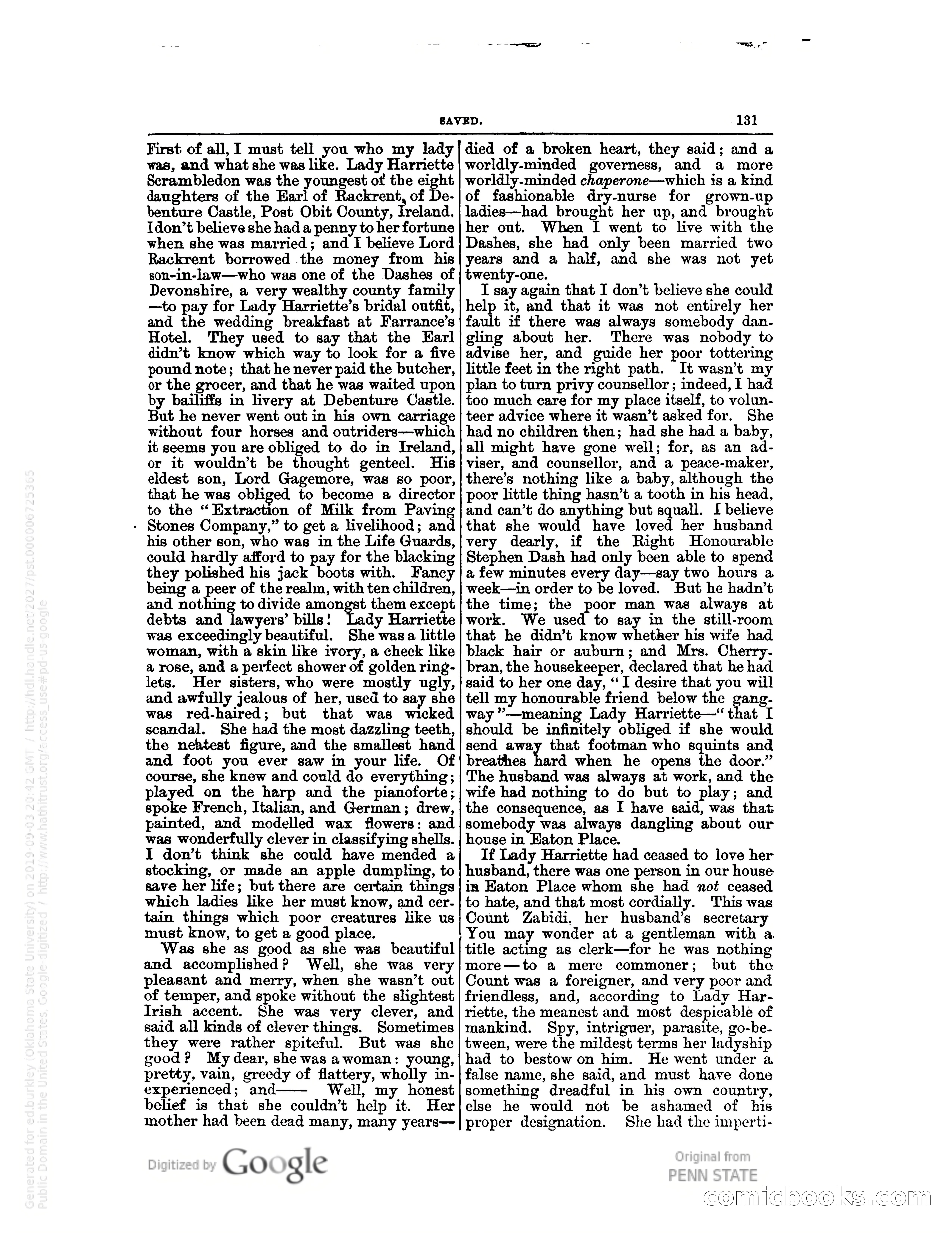 Stories with a Vengeance — page 133: Pulp Fiction, 1883