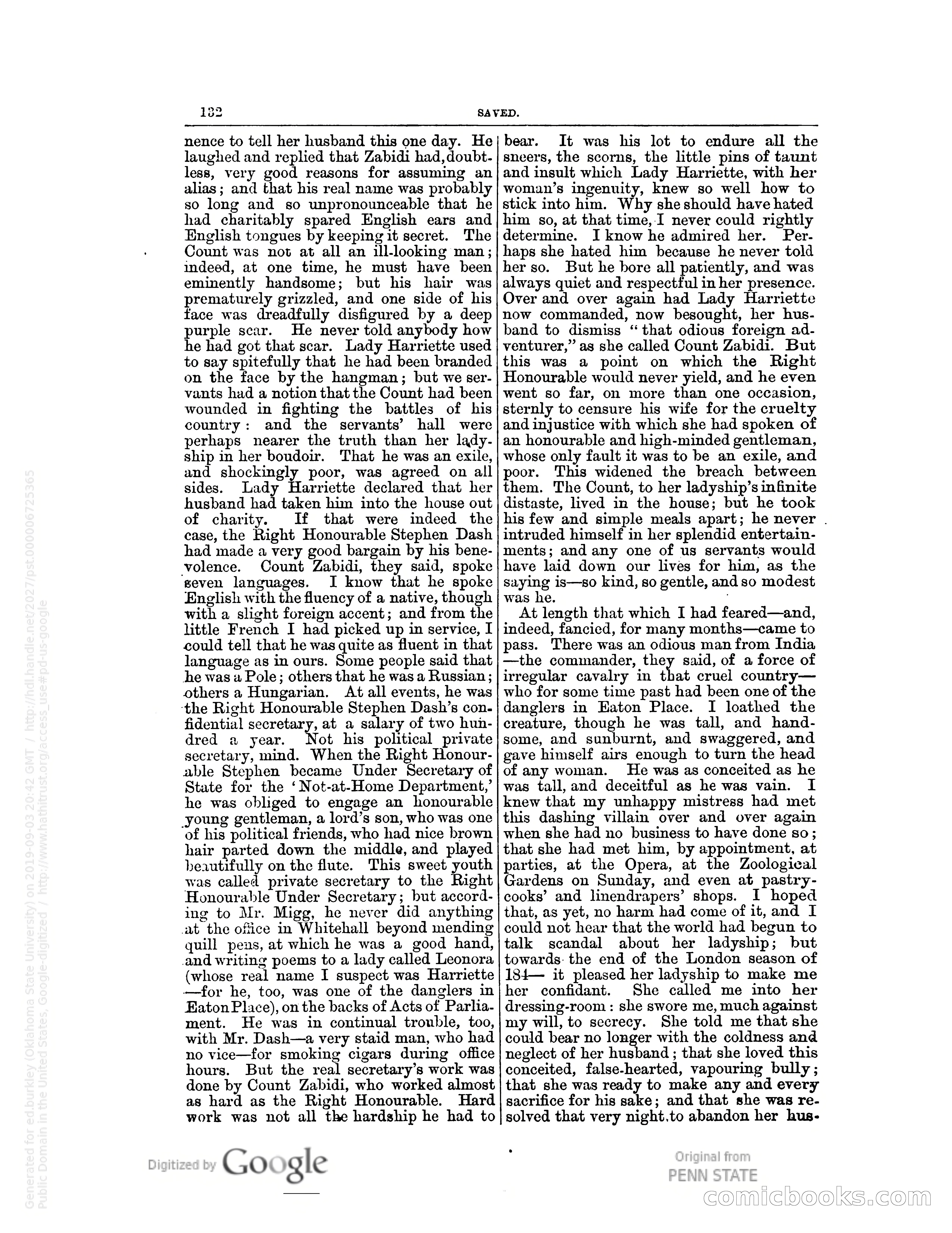 Stories with a Vengeance — page 134: Pulp Fiction, 1883