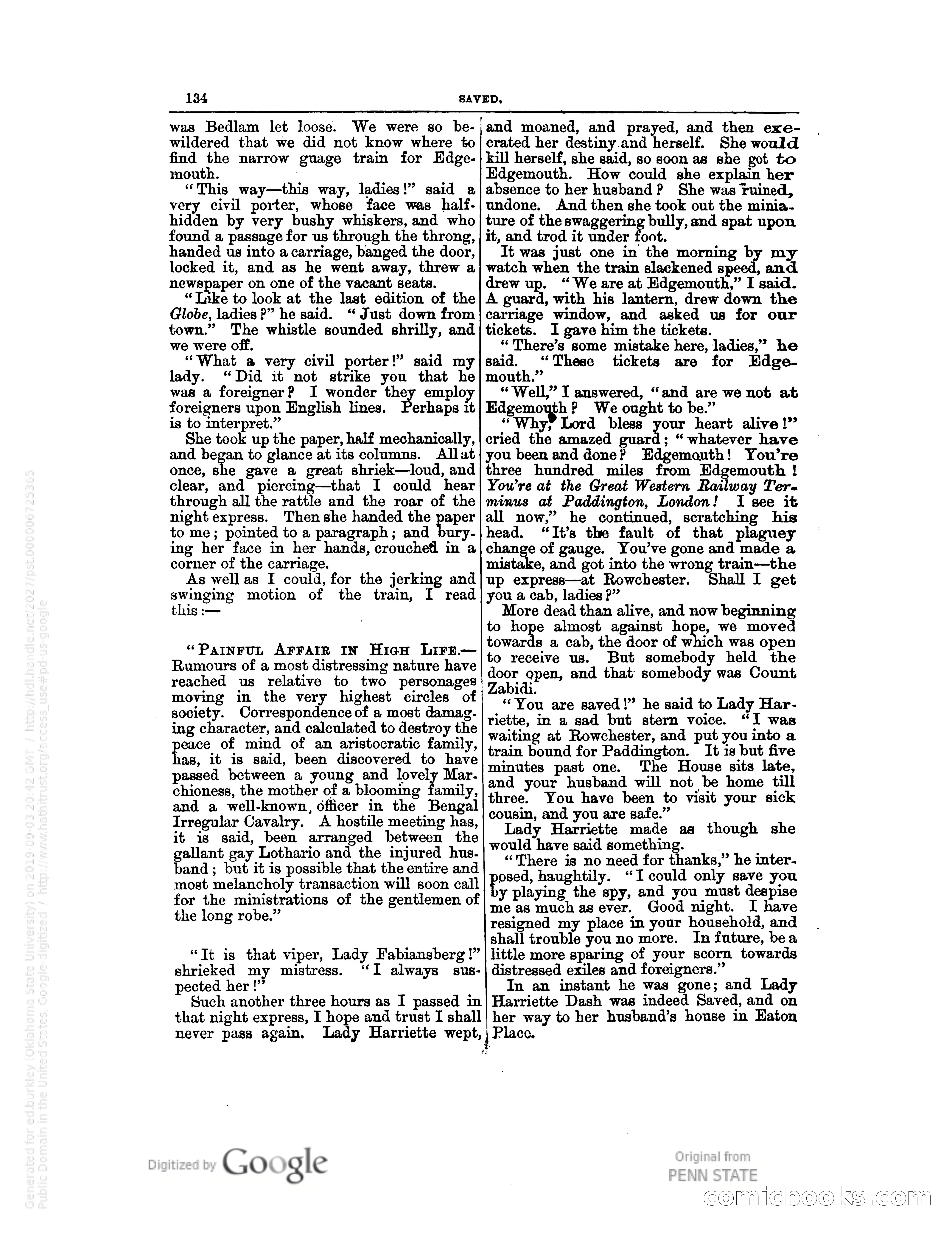 Stories with a Vengeance — page 136: Pulp Fiction, 1883