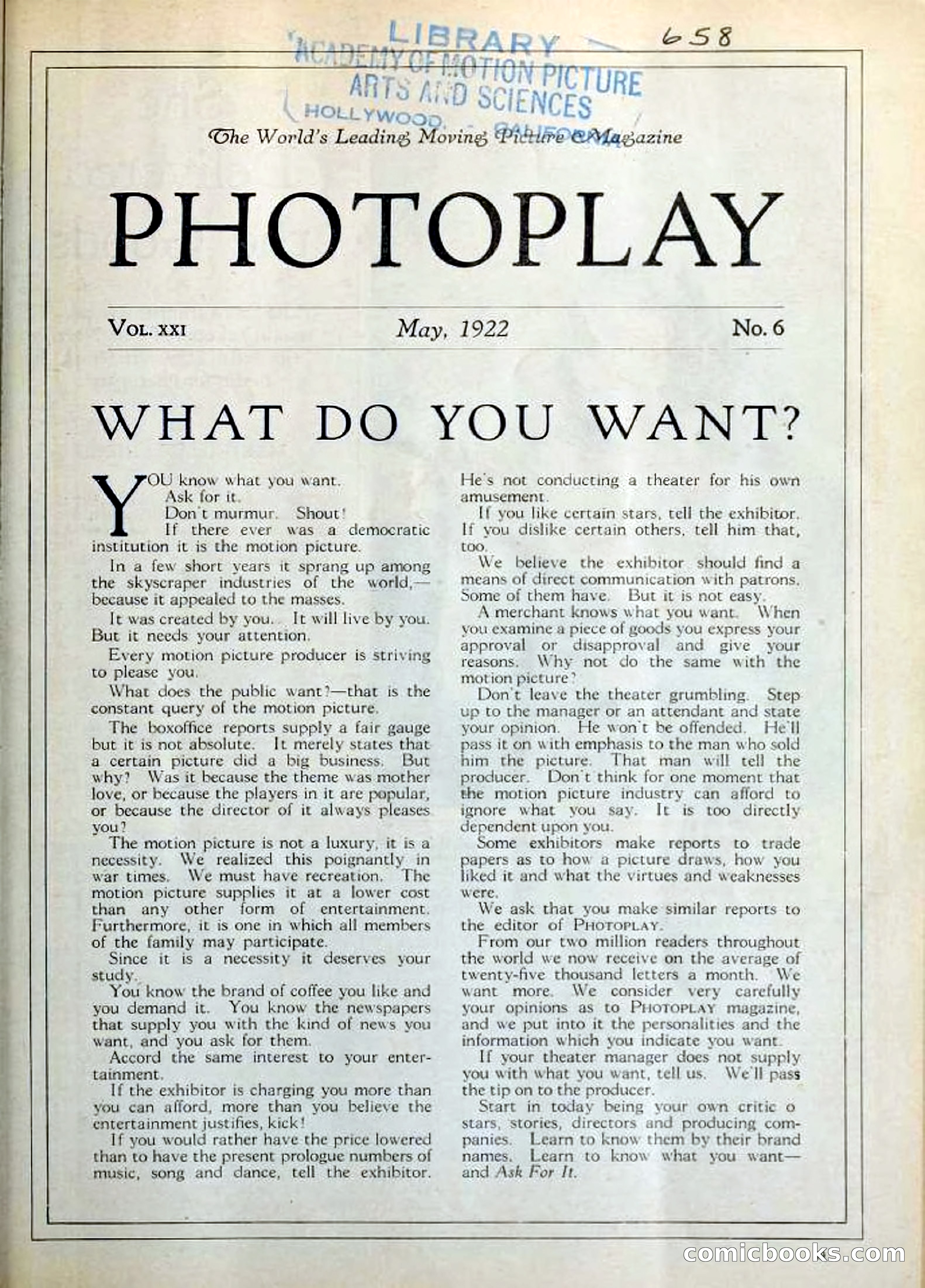 Photoplay Magazine Cover — page 19 of 126