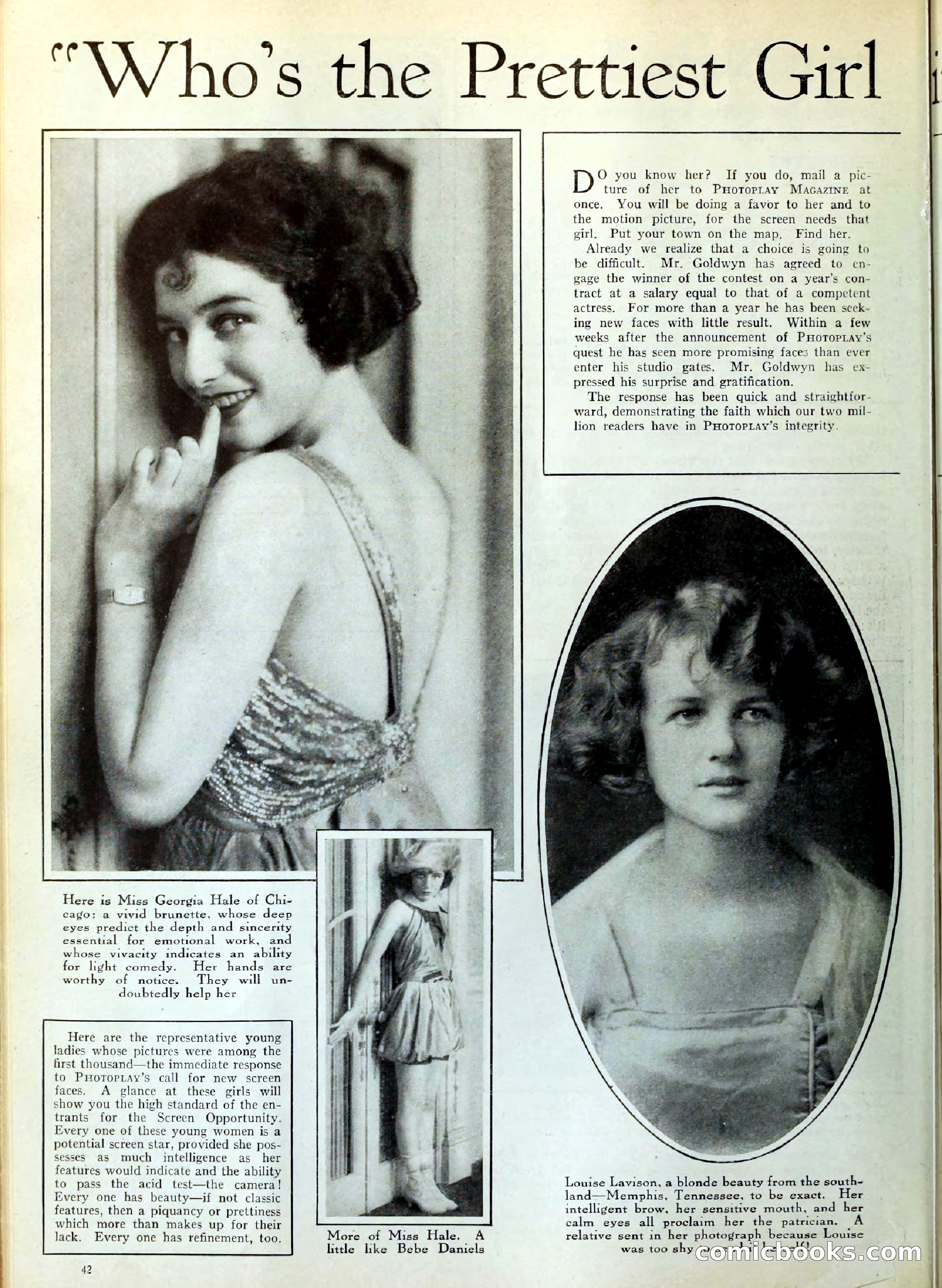 Photoplay Magazine Cover — page 42 of 126
