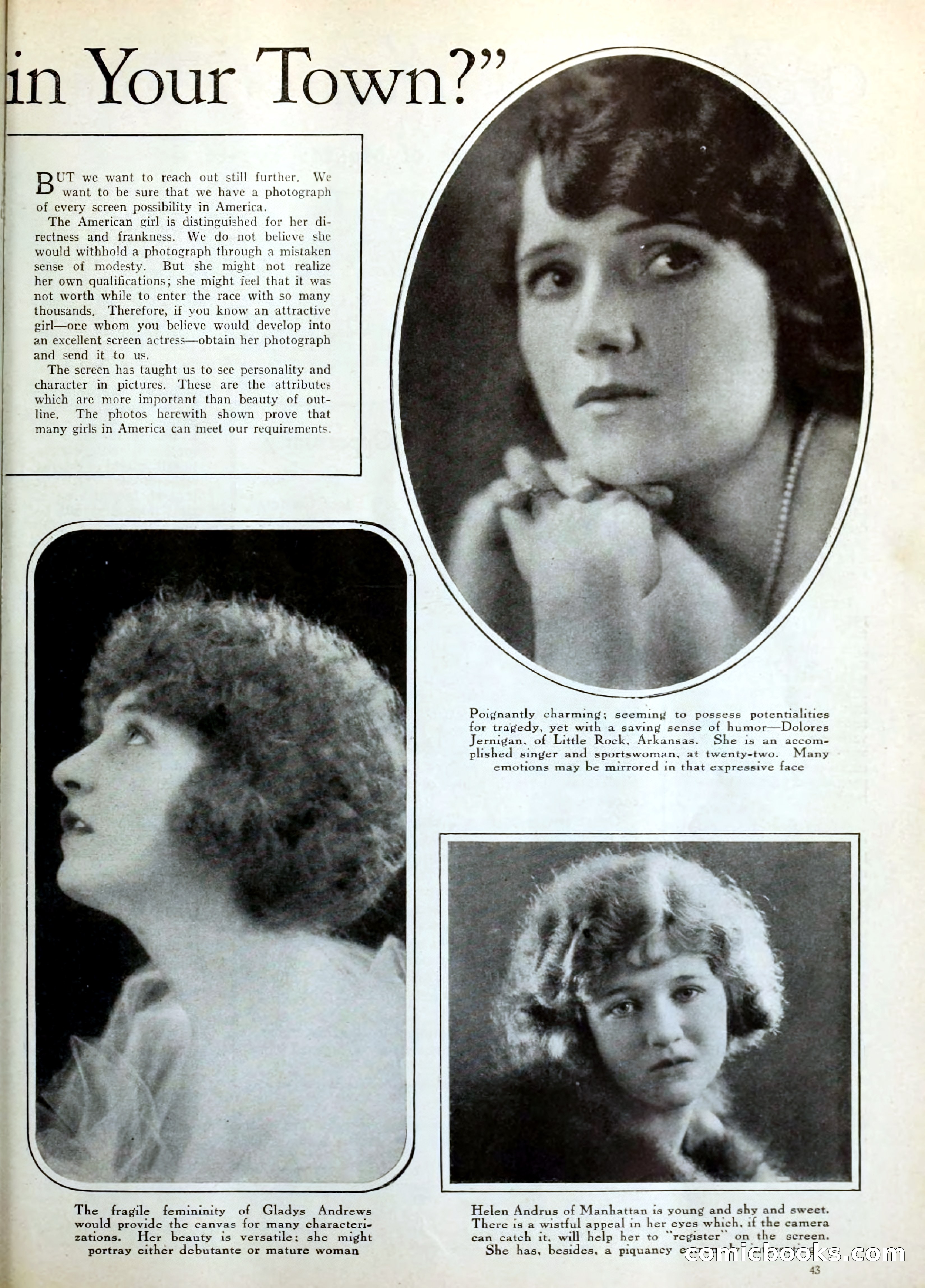 Photoplay Magazine Cover — page 43 of 126