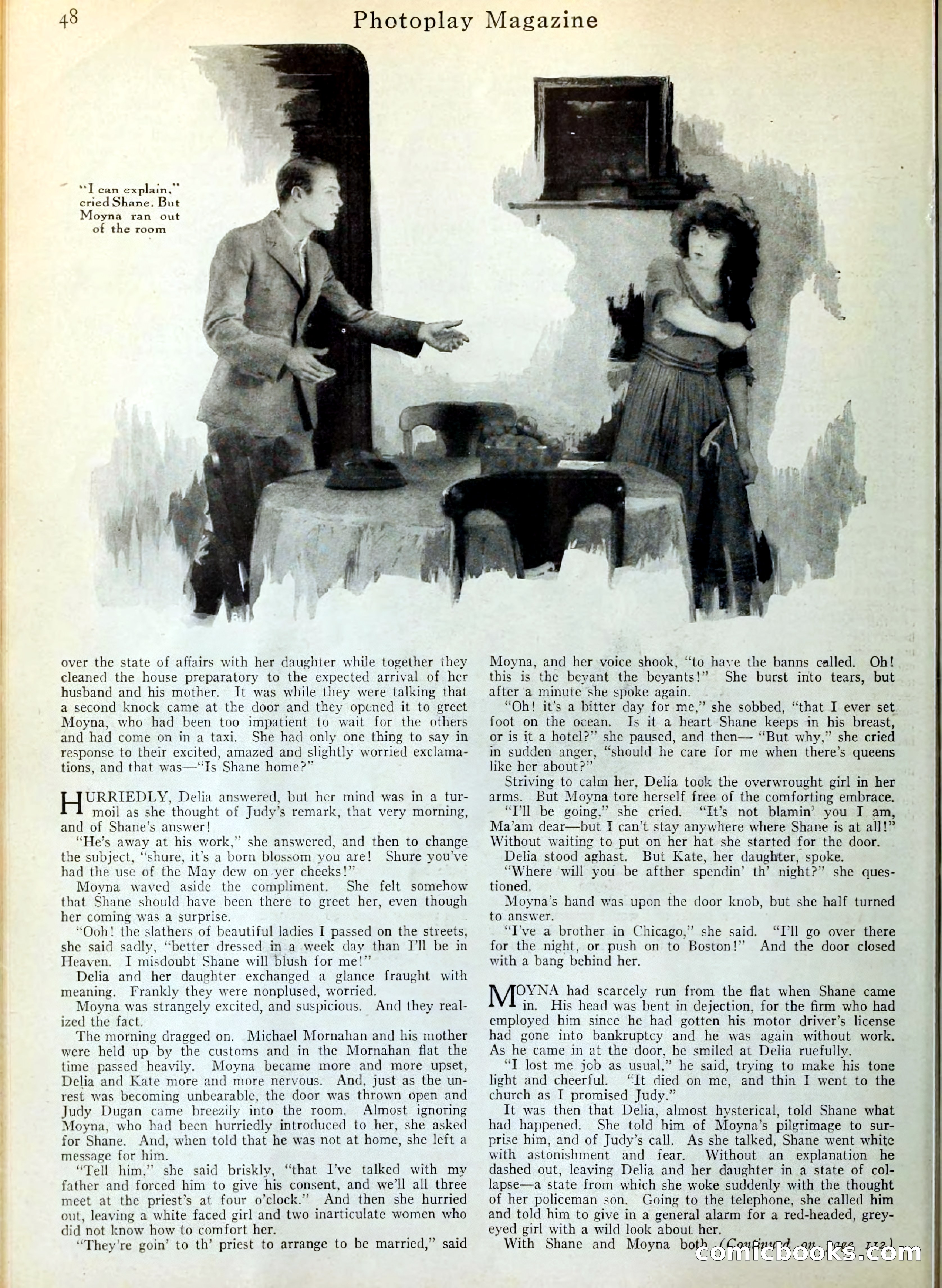Photoplay Magazine Cover — page 48: Pulp Fiction, 1922