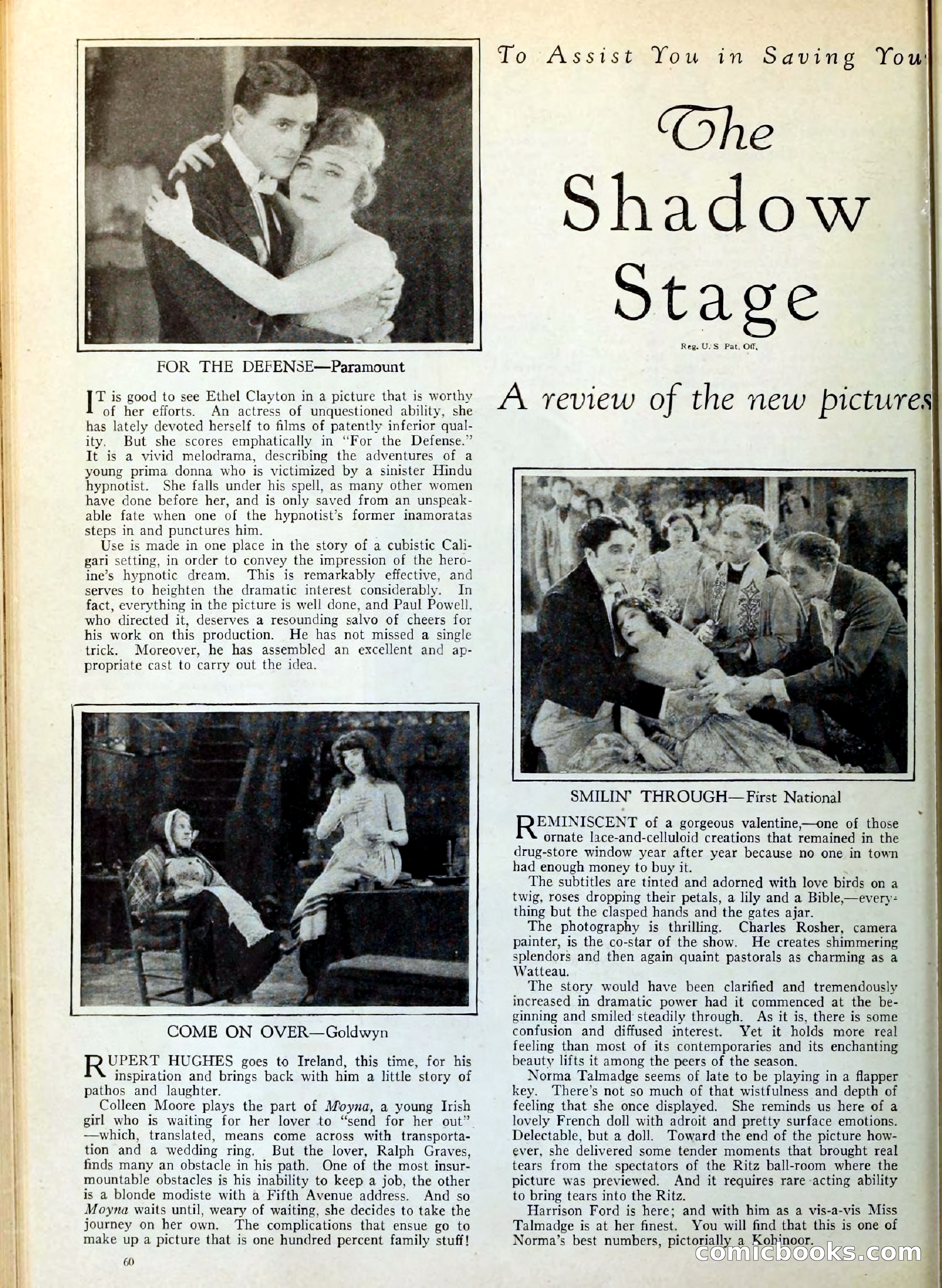 Photoplay Magazine Cover — page 60 of 126