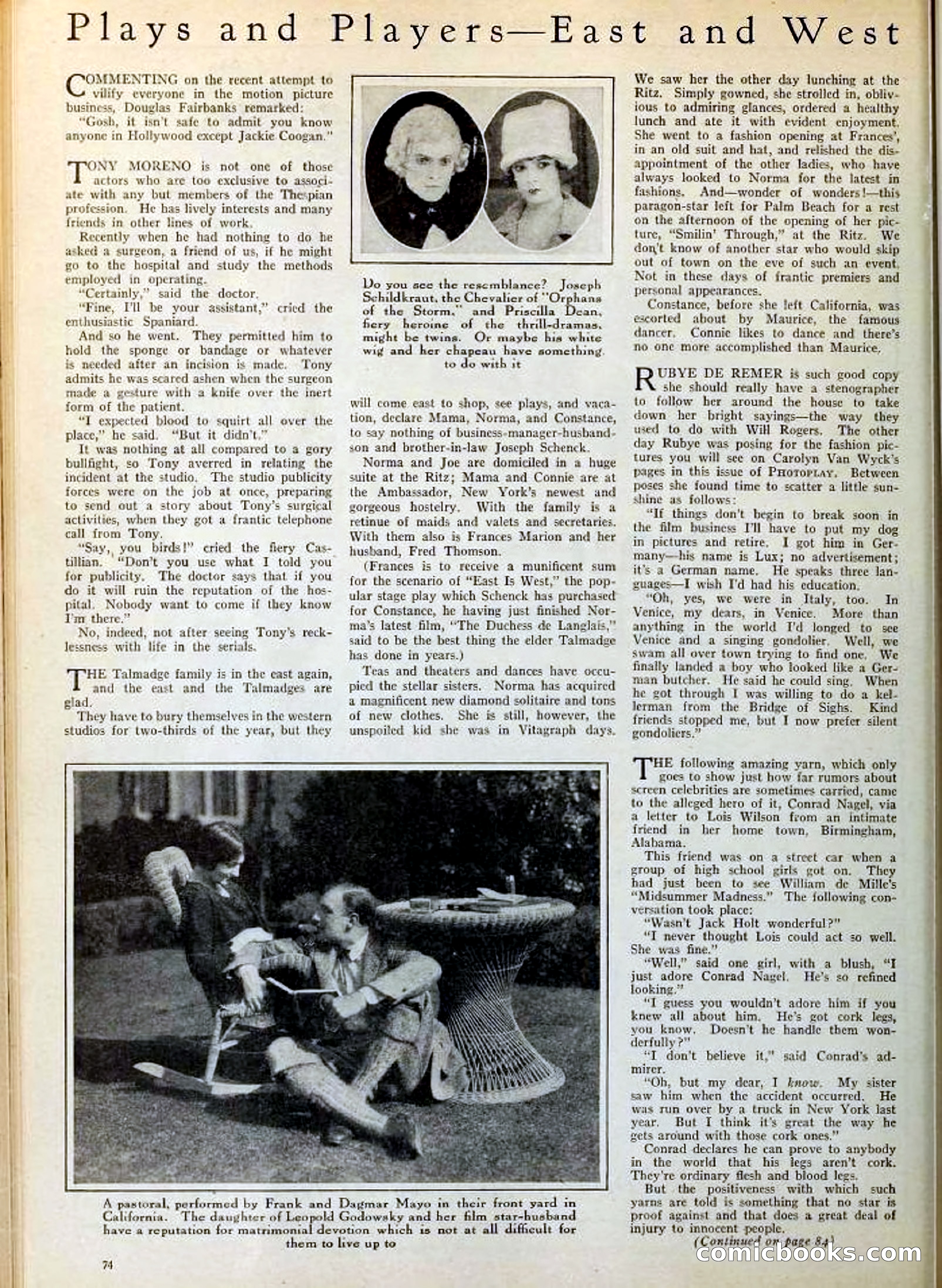 Photoplay Magazine Cover — page 74 of 126