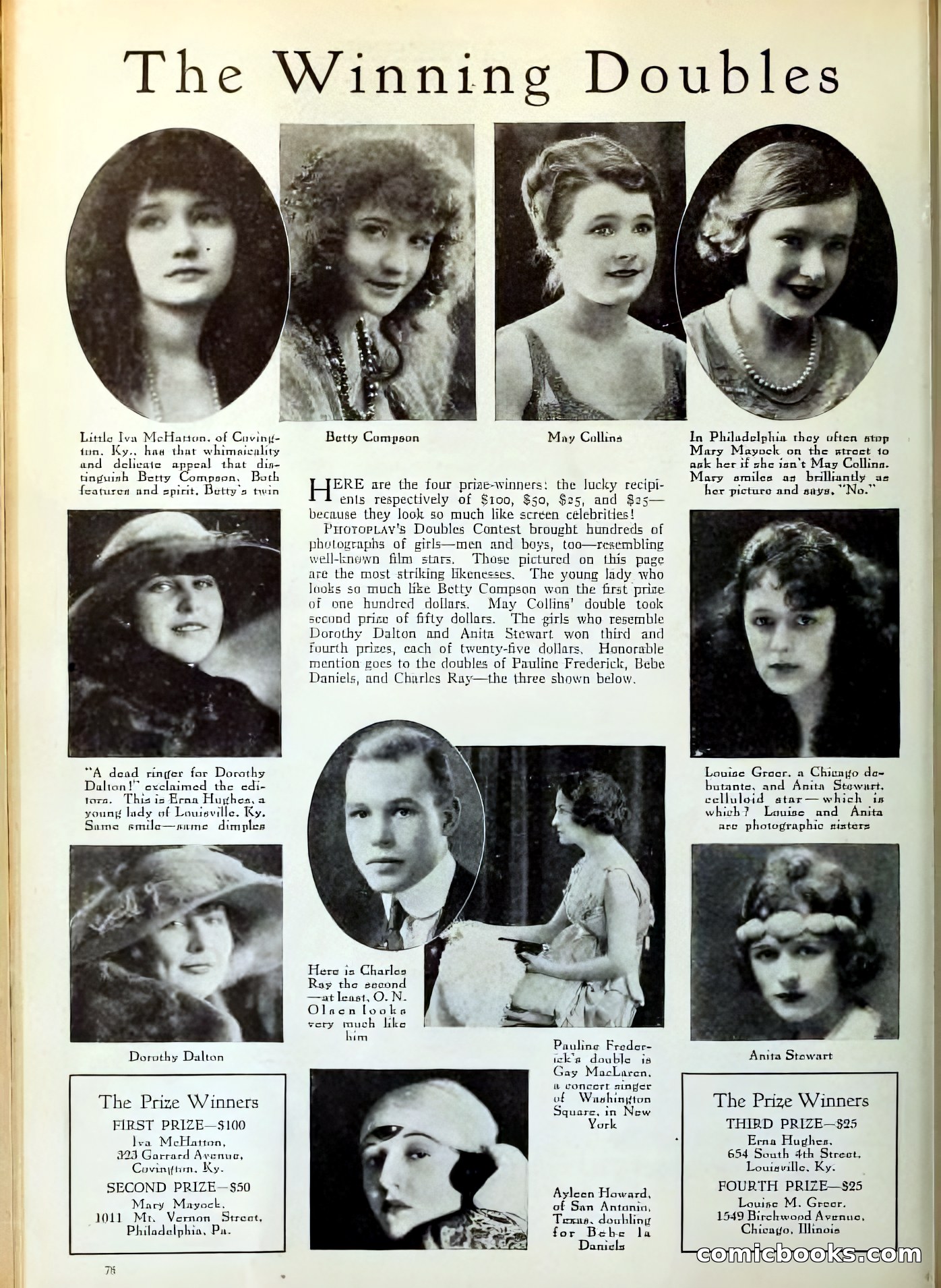 Photoplay Magazine Cover — page 78 of 126