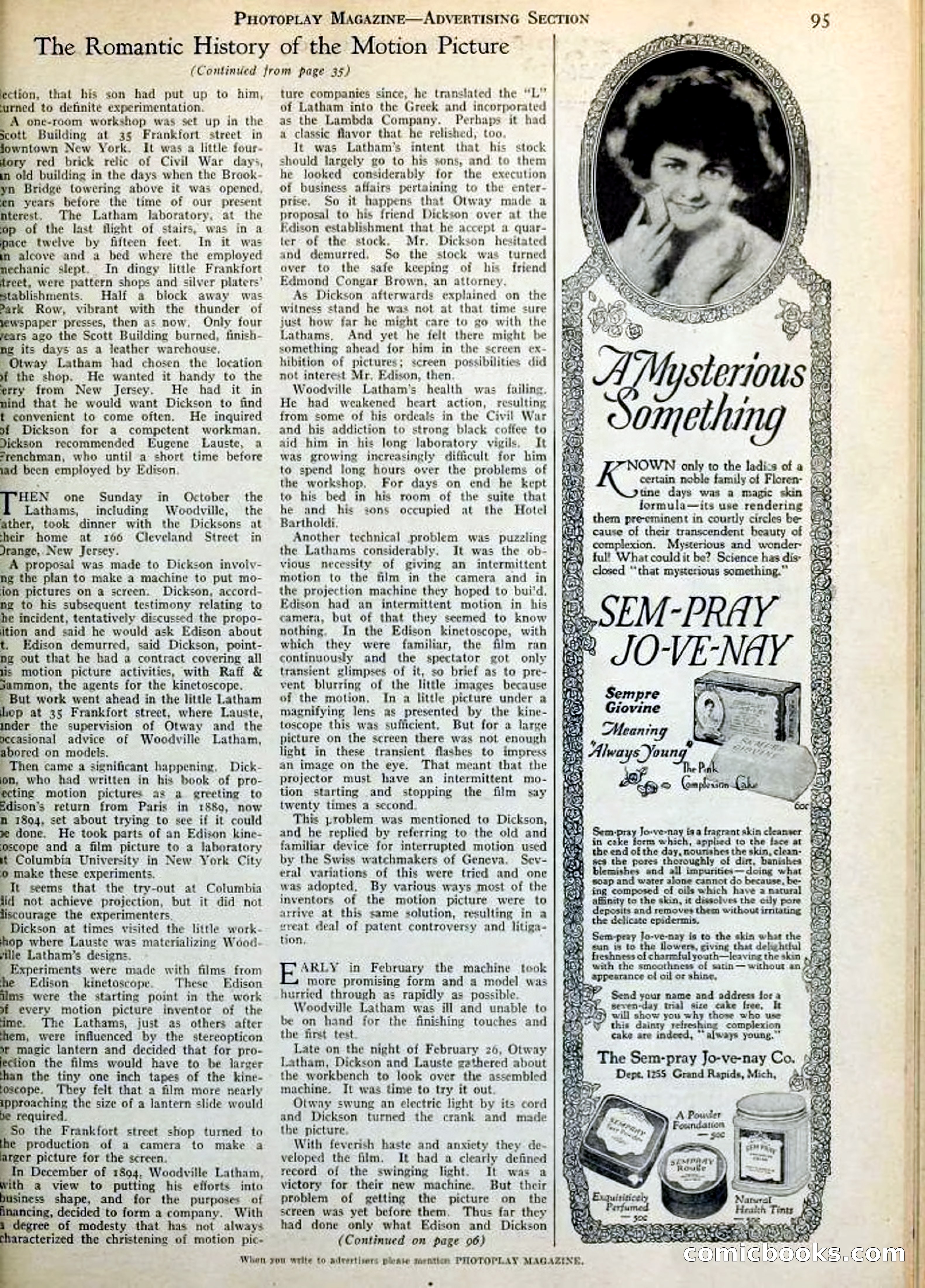 Photoplay Magazine Cover — page 95 of 126