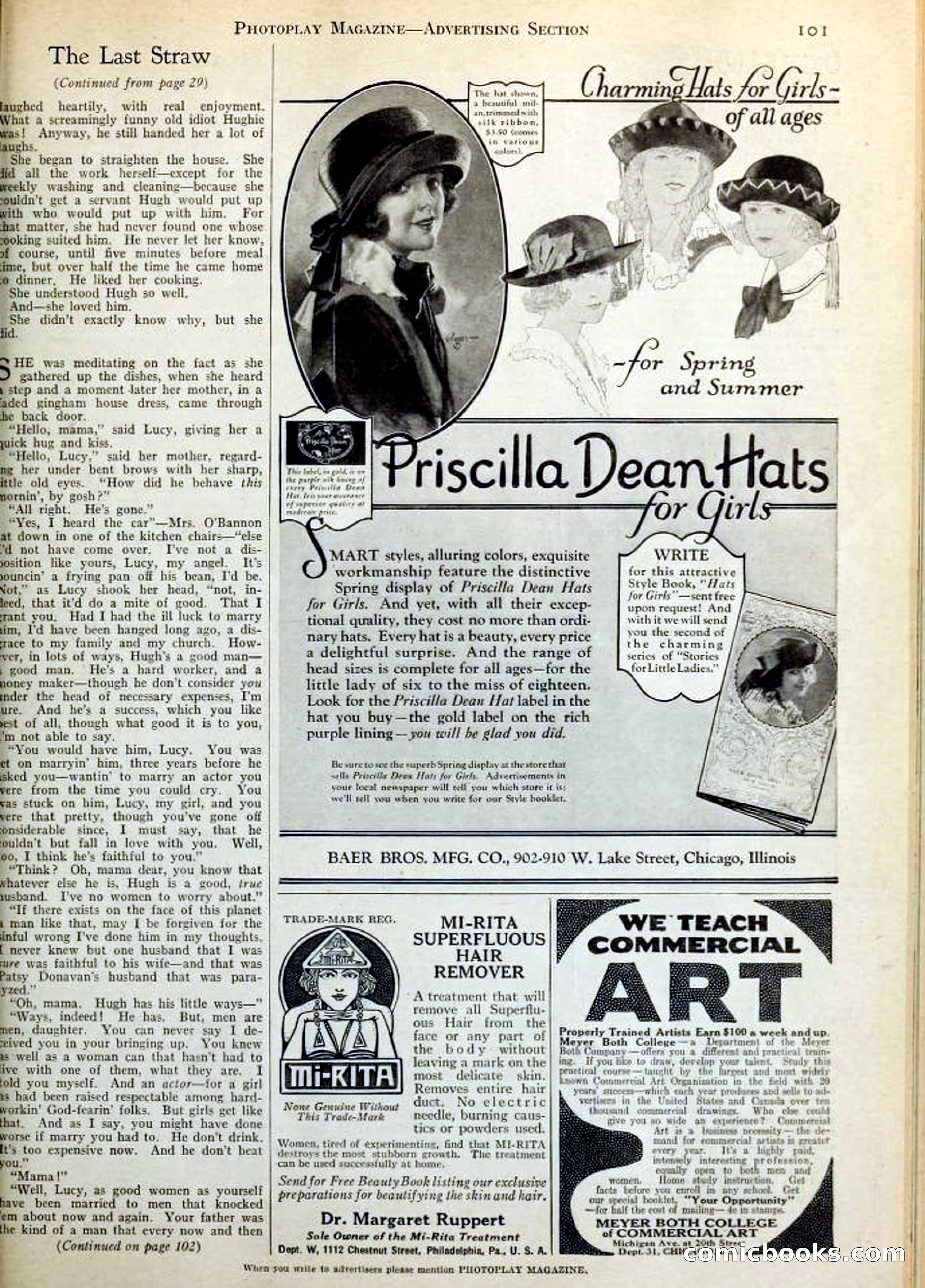 Photoplay Magazine Cover — page 101 of 126