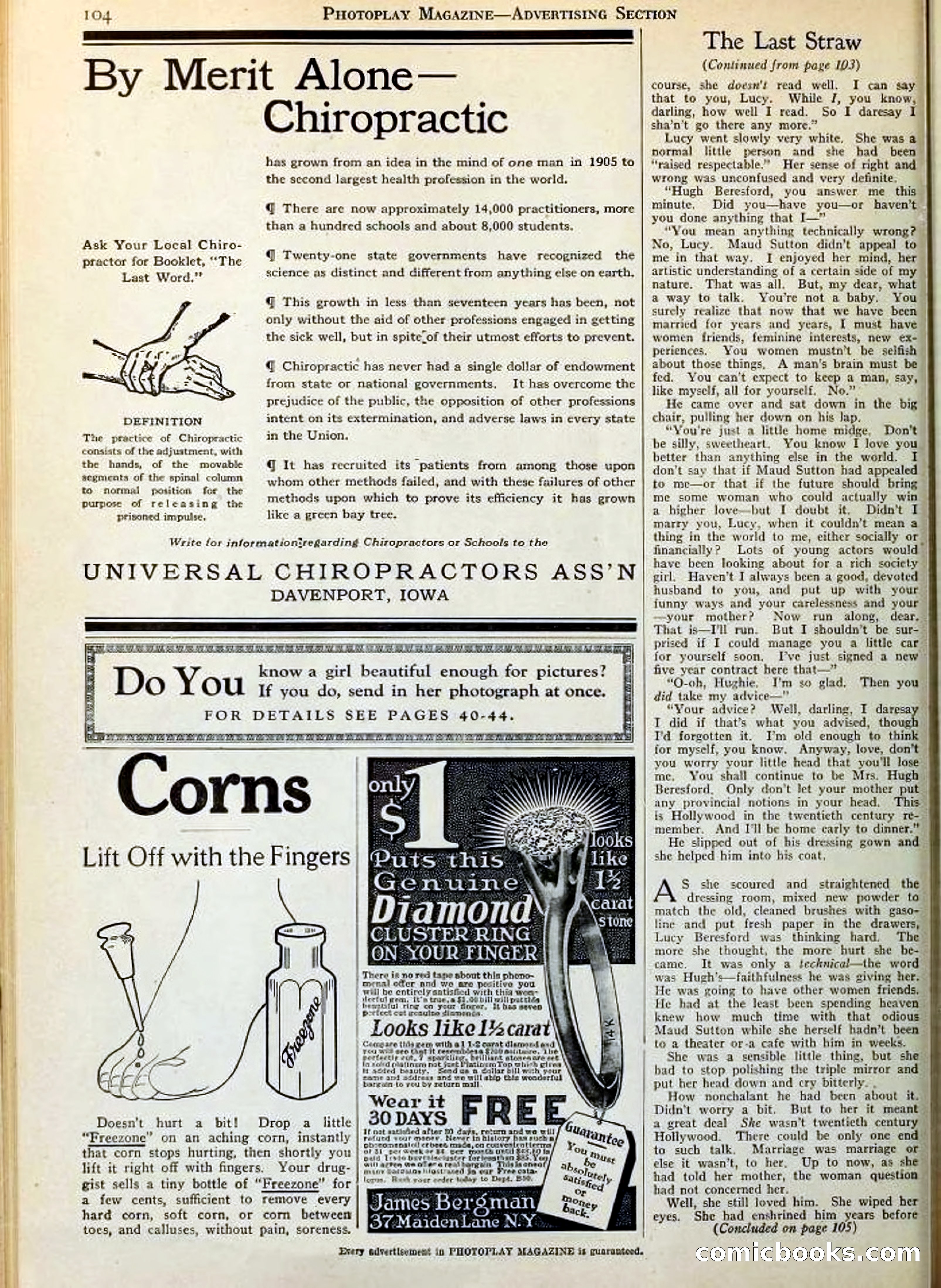 Photoplay Magazine Cover — page 104 of 126