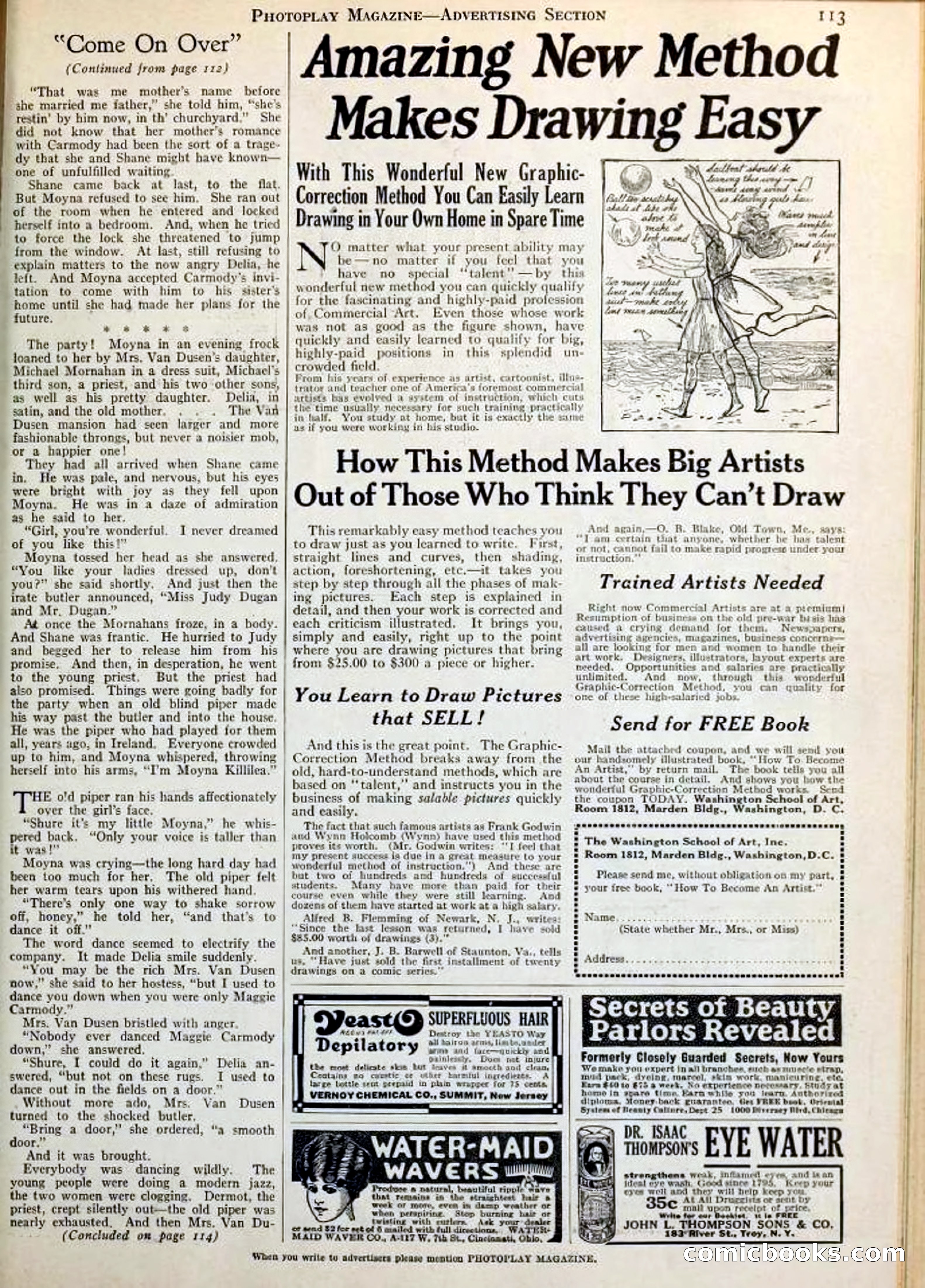 Photoplay Magazine Cover — page 113 of 126