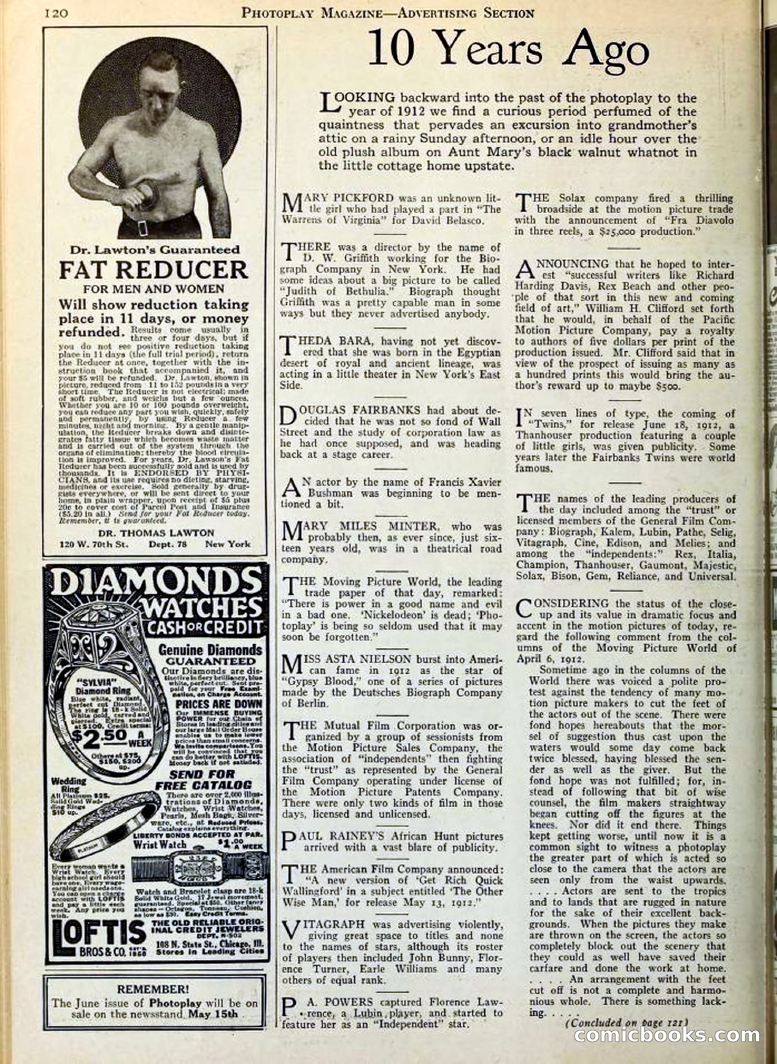 Photoplay Magazine Cover — page 120 of 126