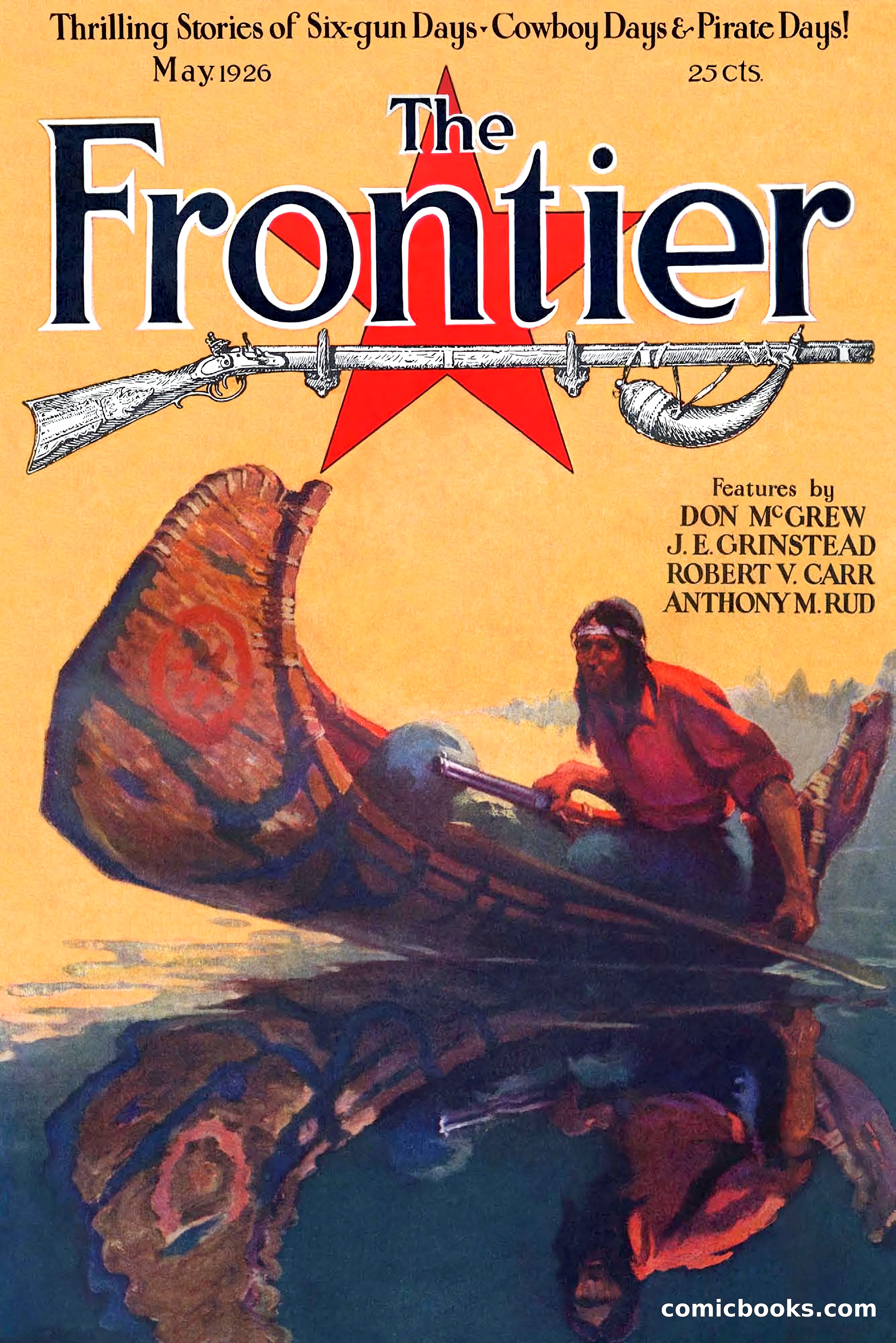 The Frontier, May 1926 — page 1: Pulp Fiction, 1926