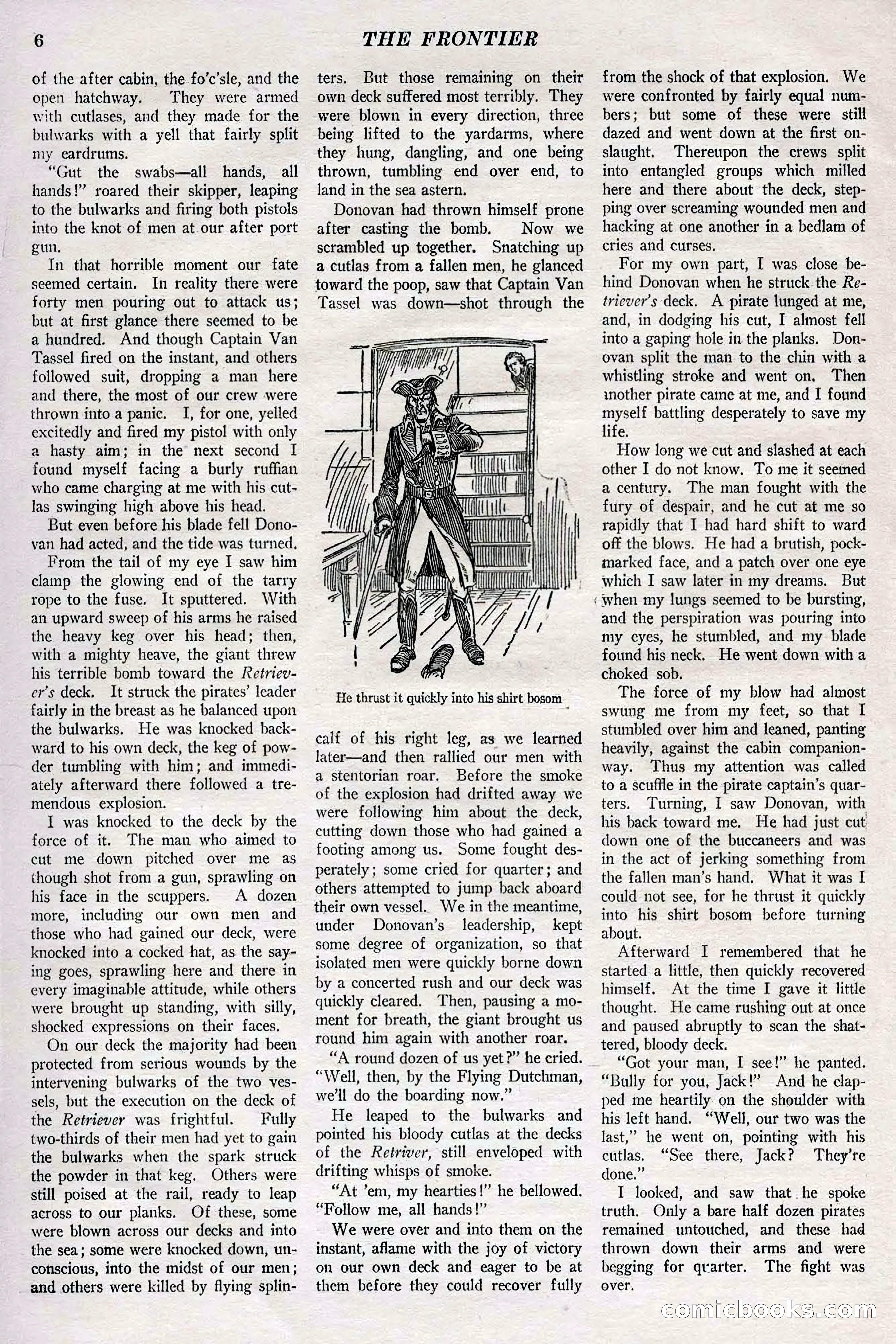 The Frontier, May 1926 — page 16: Pulp Fiction, 1926