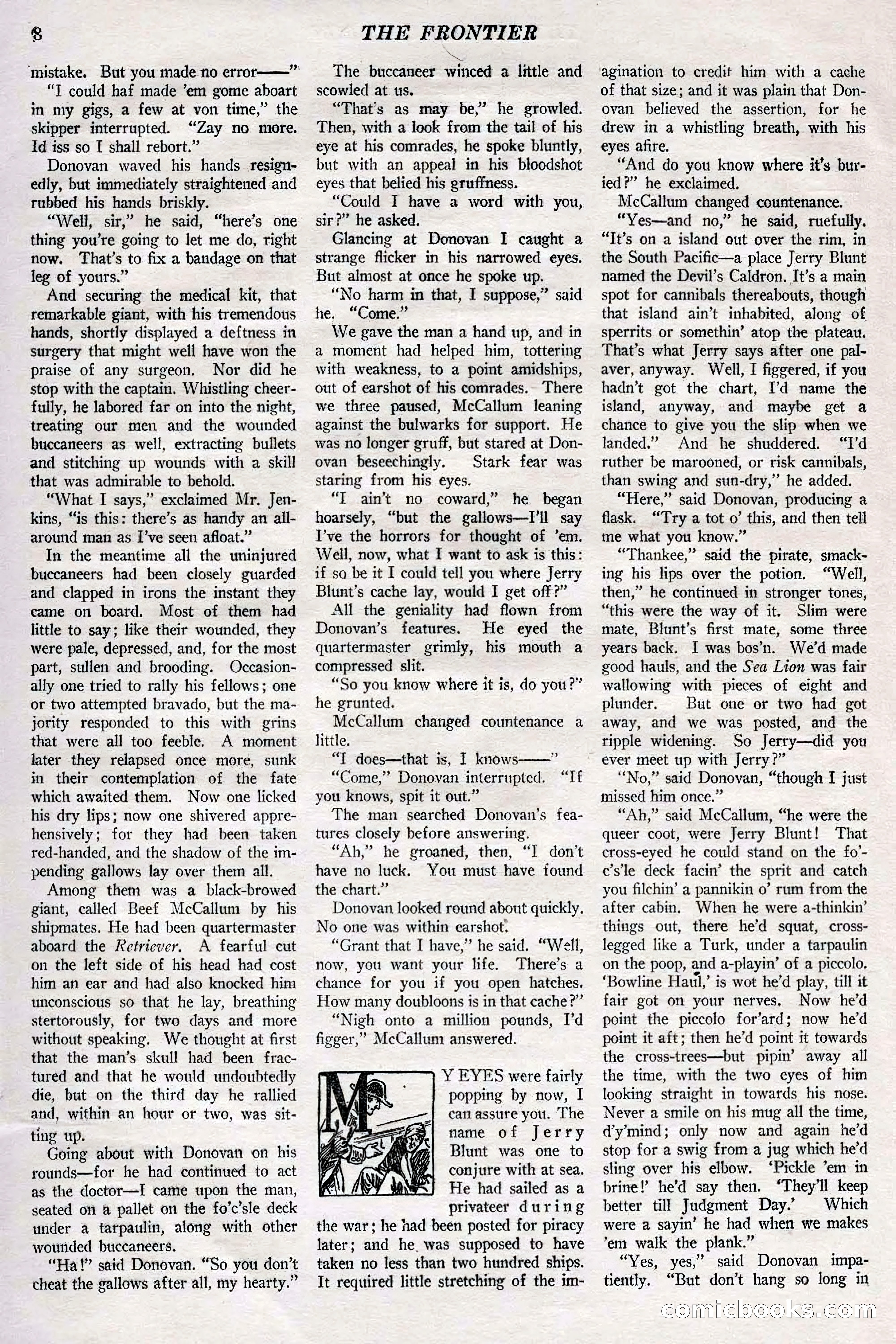The Frontier, May 1926 — page 18: Pulp Fiction, 1926