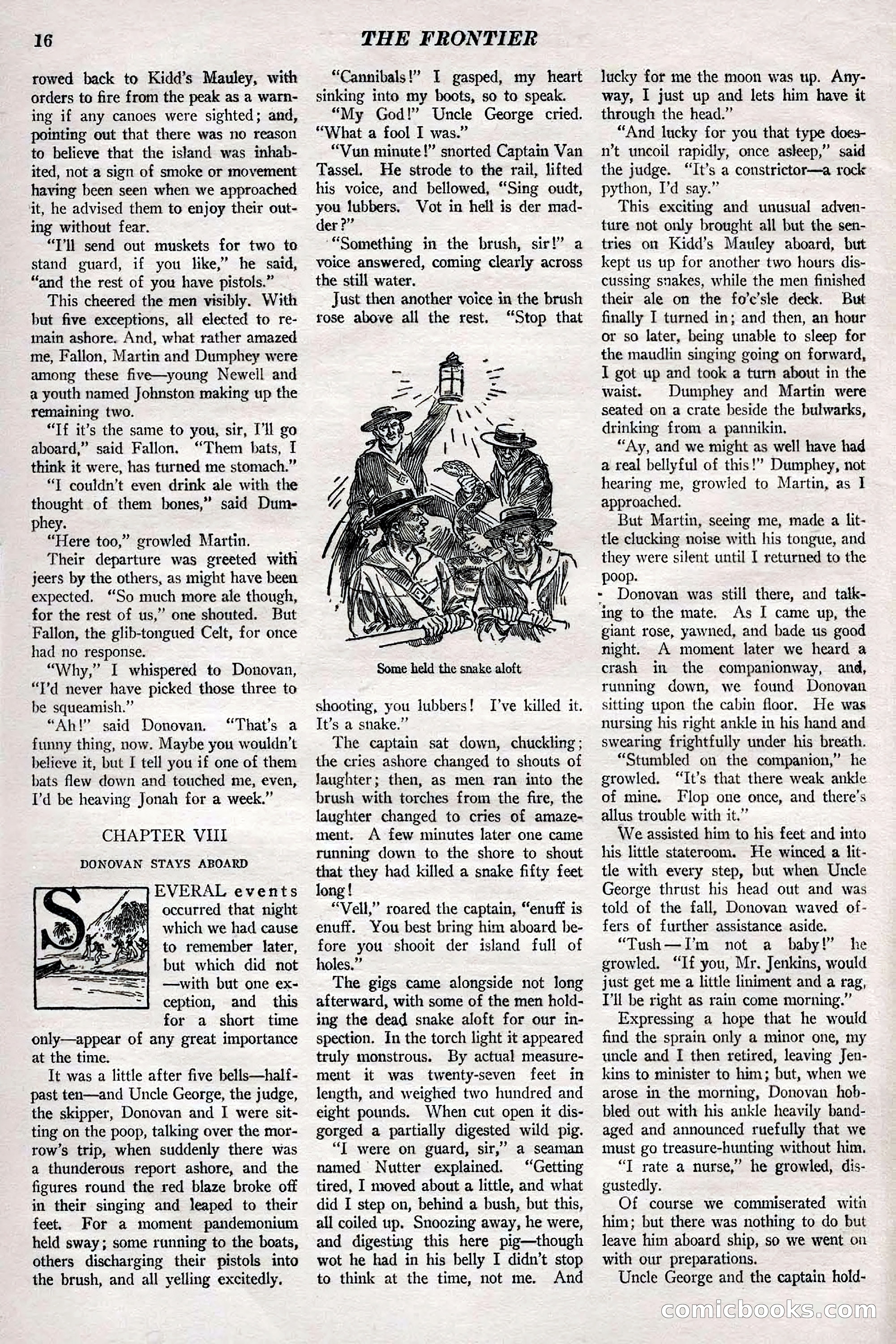 The Frontier, May 1926 — page 26: Pulp Fiction, 1926