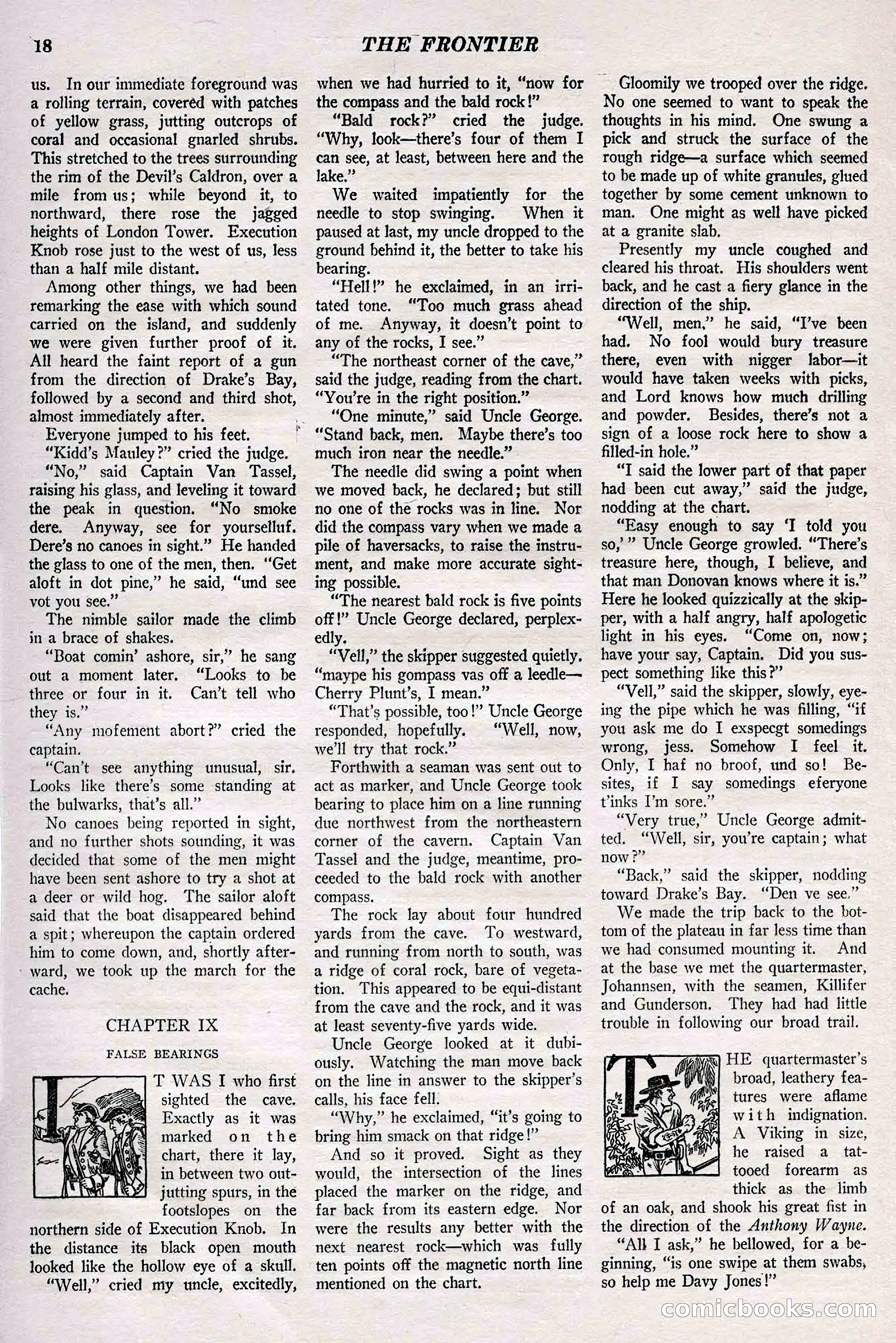The Frontier, May 1926 — page 28: Pulp Fiction, 1926