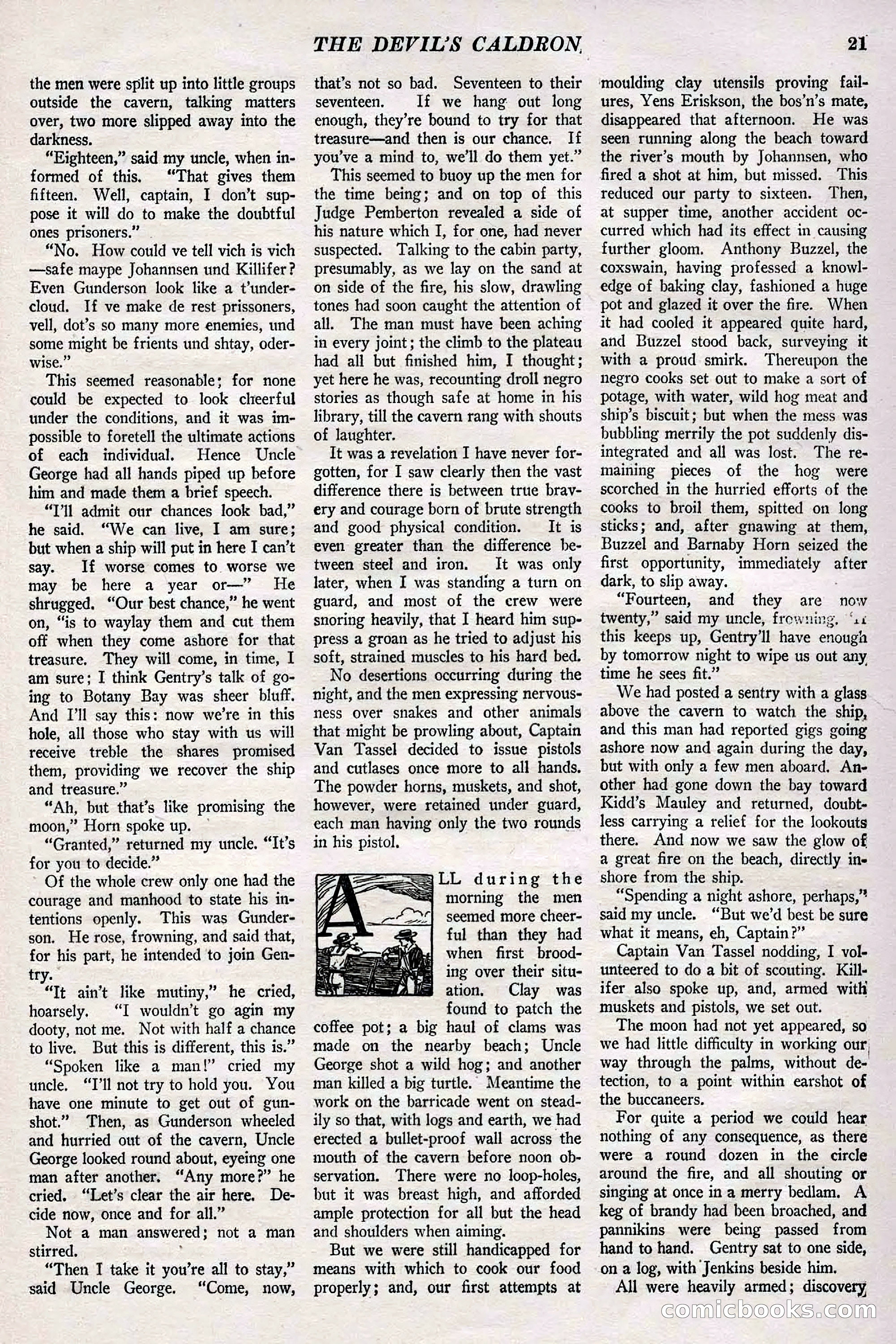 The Frontier, May 1926 — page 31: Pulp Fiction, 1926