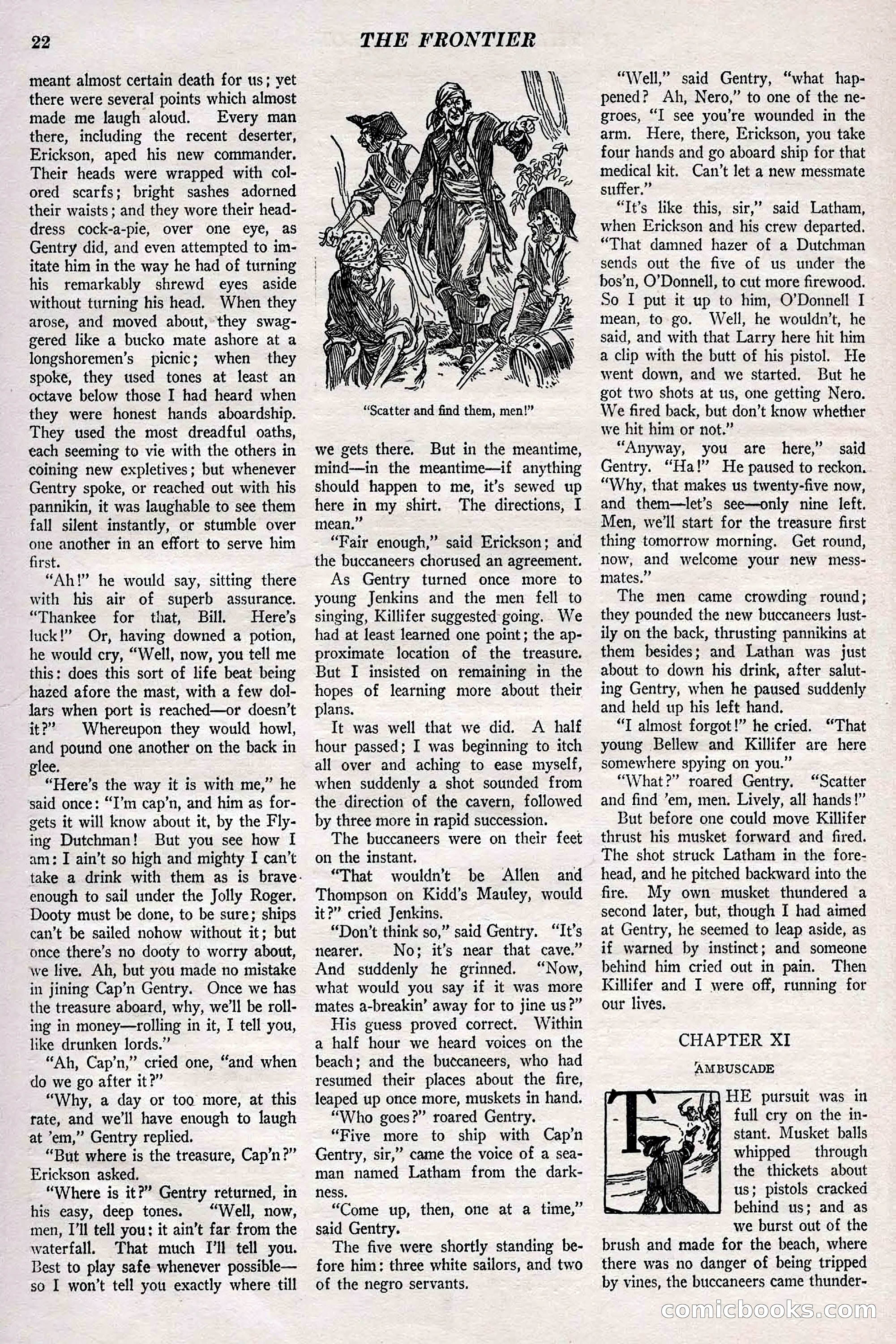 The Frontier, May 1926 — page 32: Pulp Fiction, 1926
