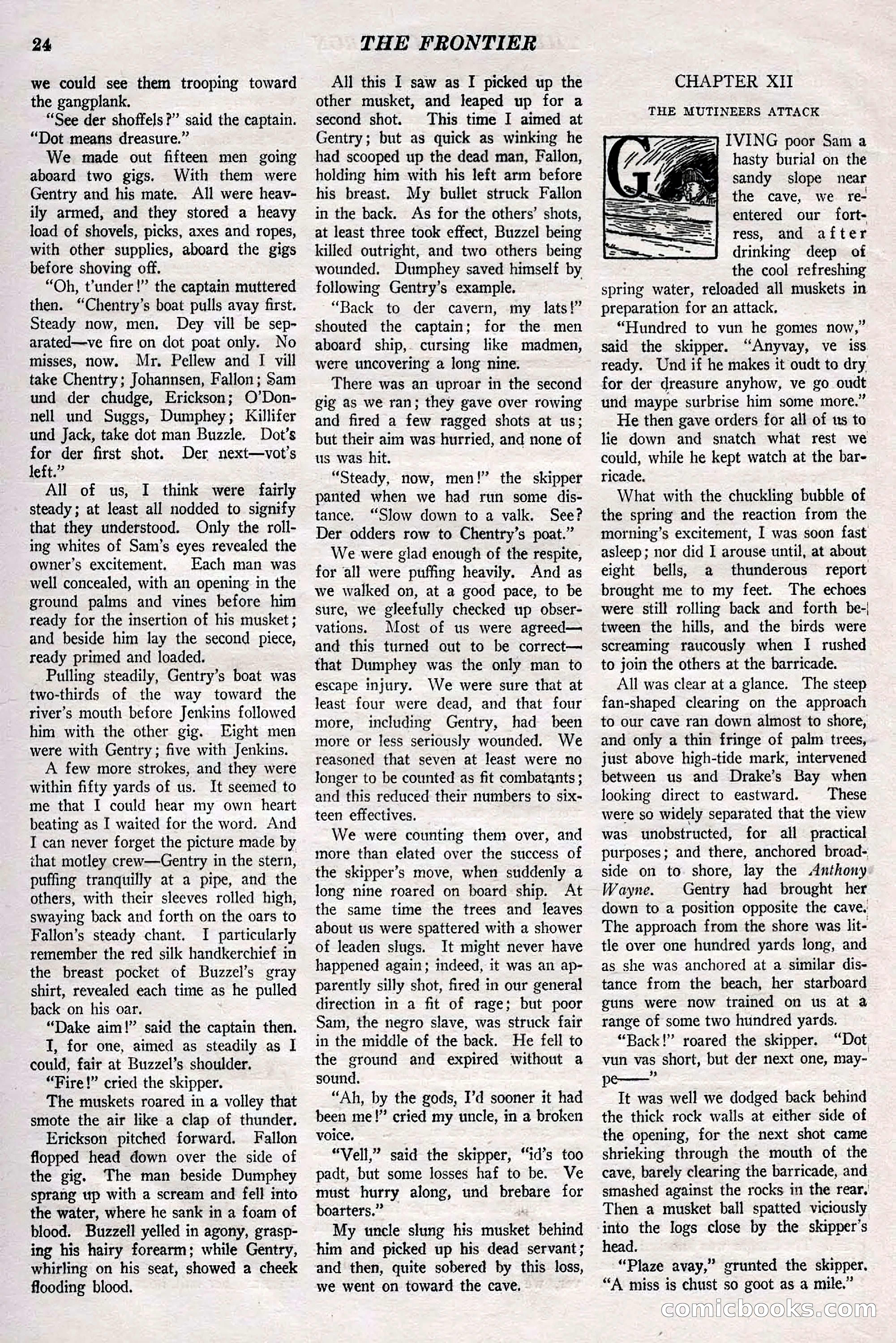 The Frontier, May 1926 — page 34: Pulp Fiction, 1926