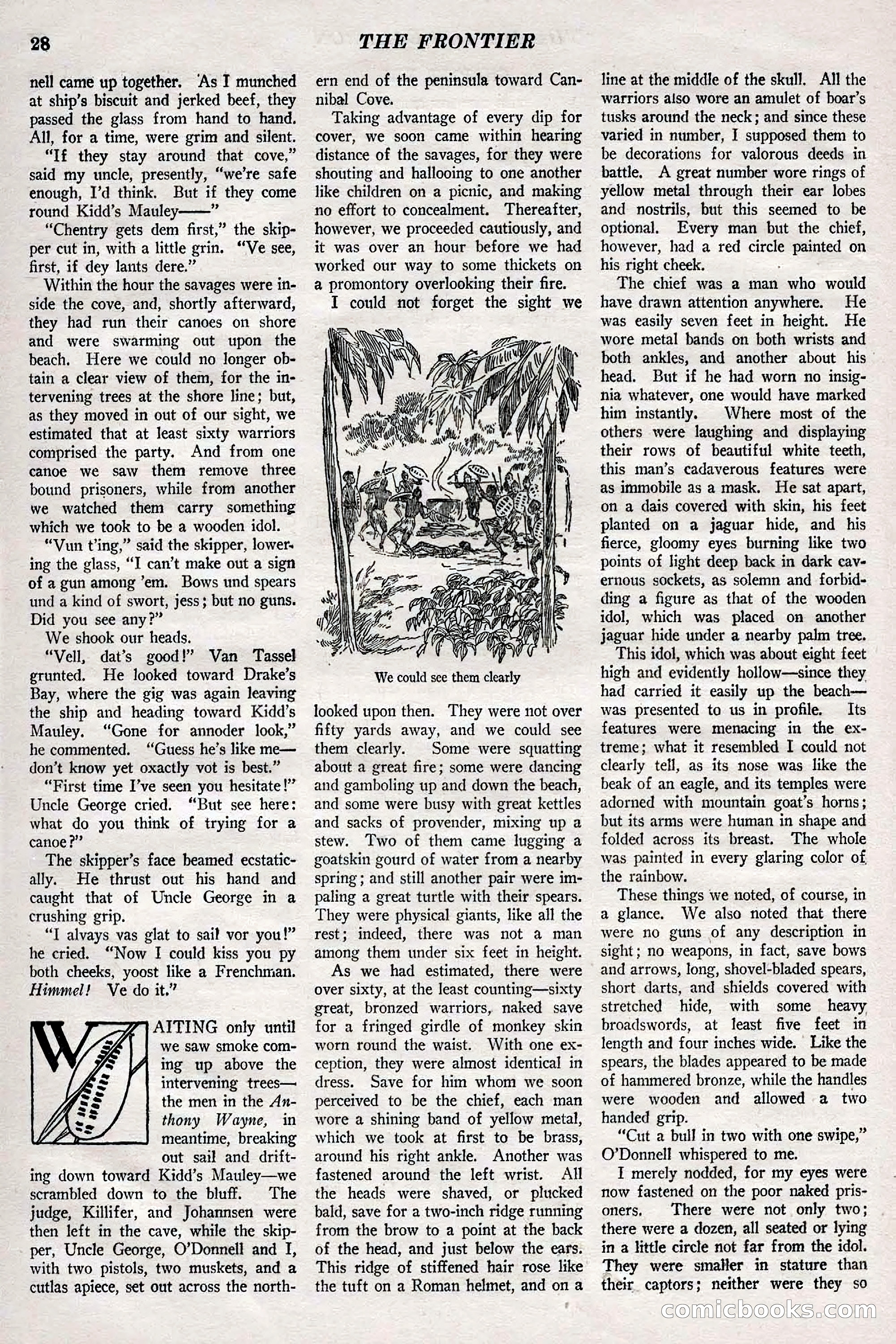 The Frontier, May 1926 — page 38: Pulp Fiction, 1926