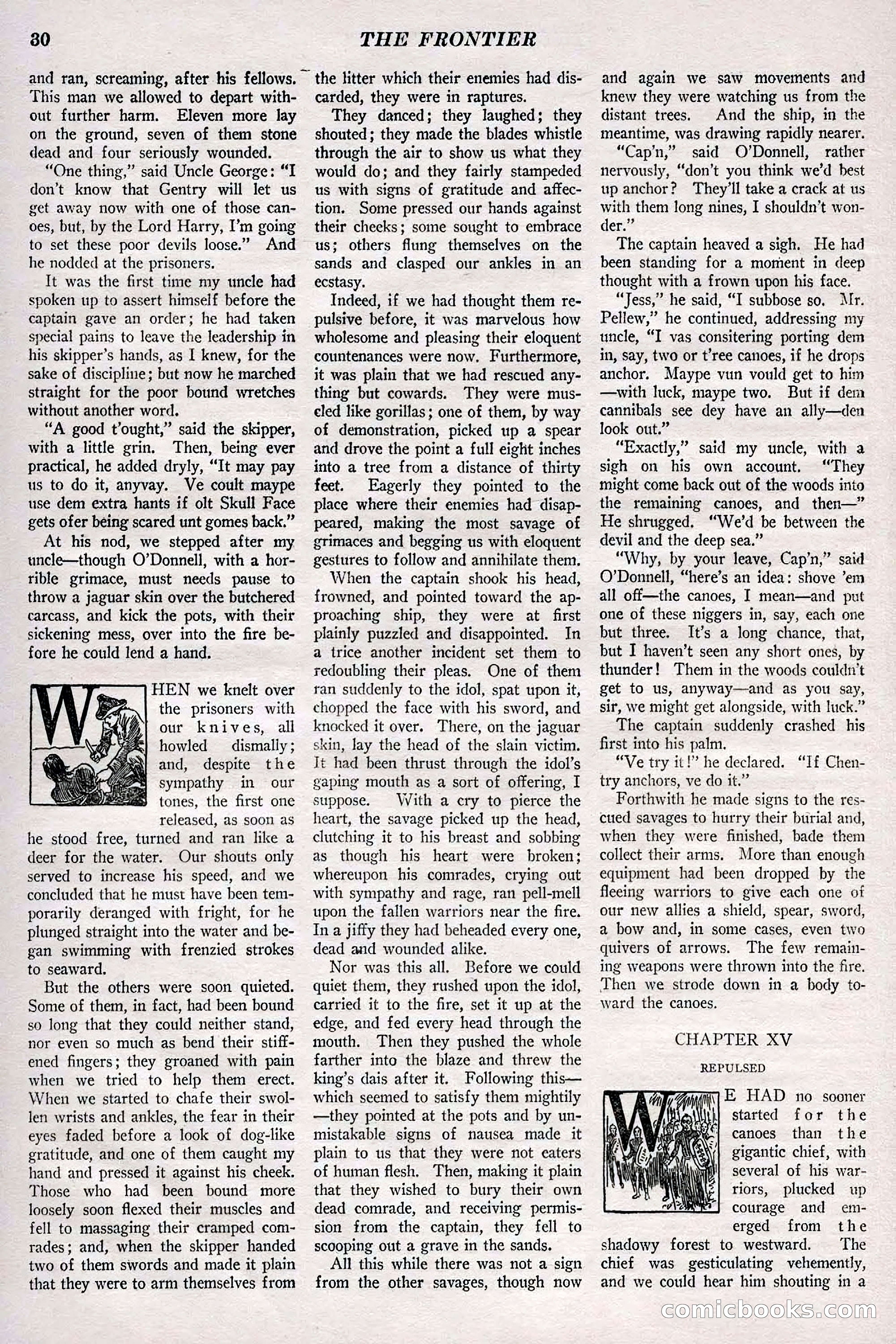 The Frontier, May 1926 — page 40: Pulp Fiction, 1926