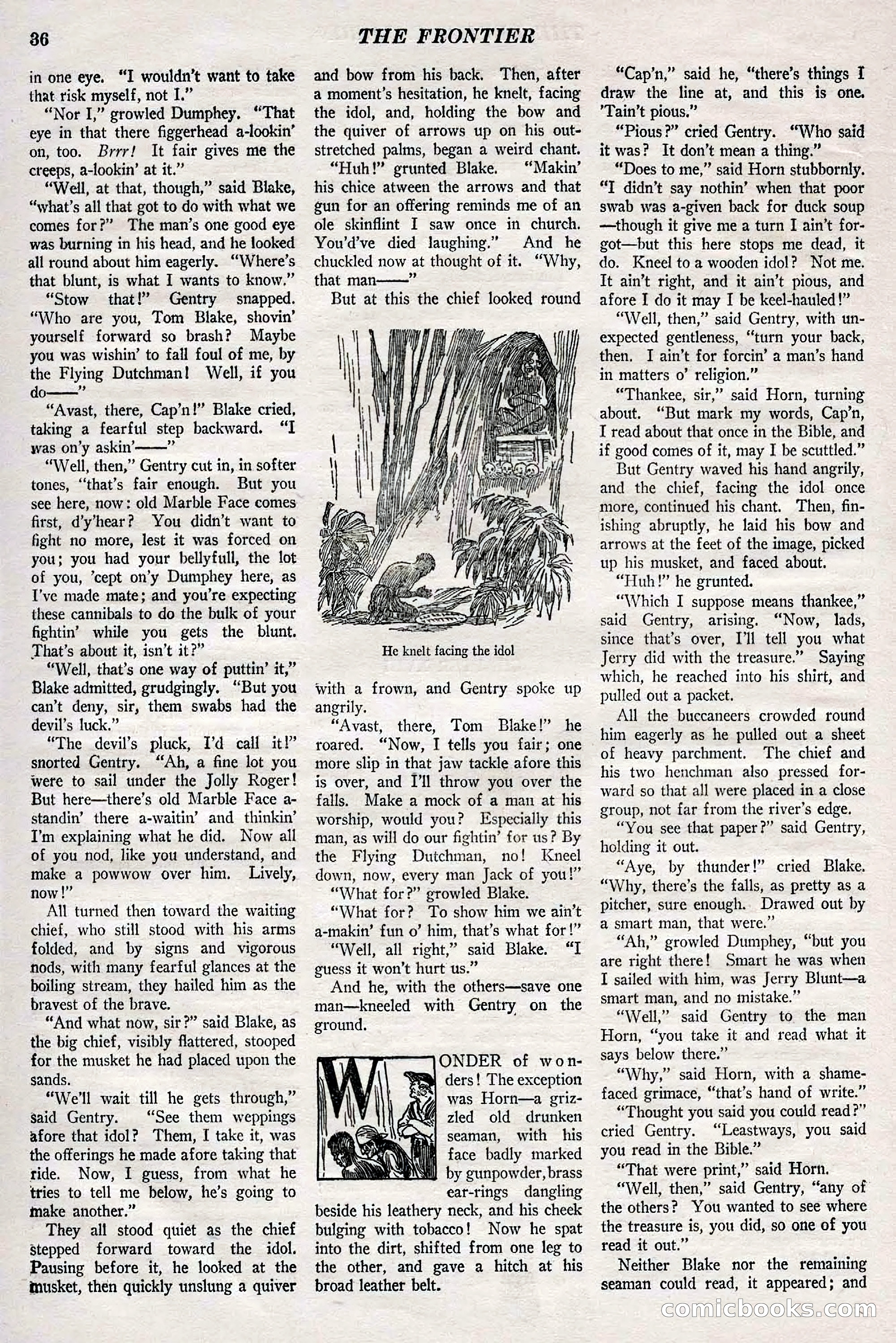 The Frontier, May 1926 — page 46: Pulp Fiction, 1926