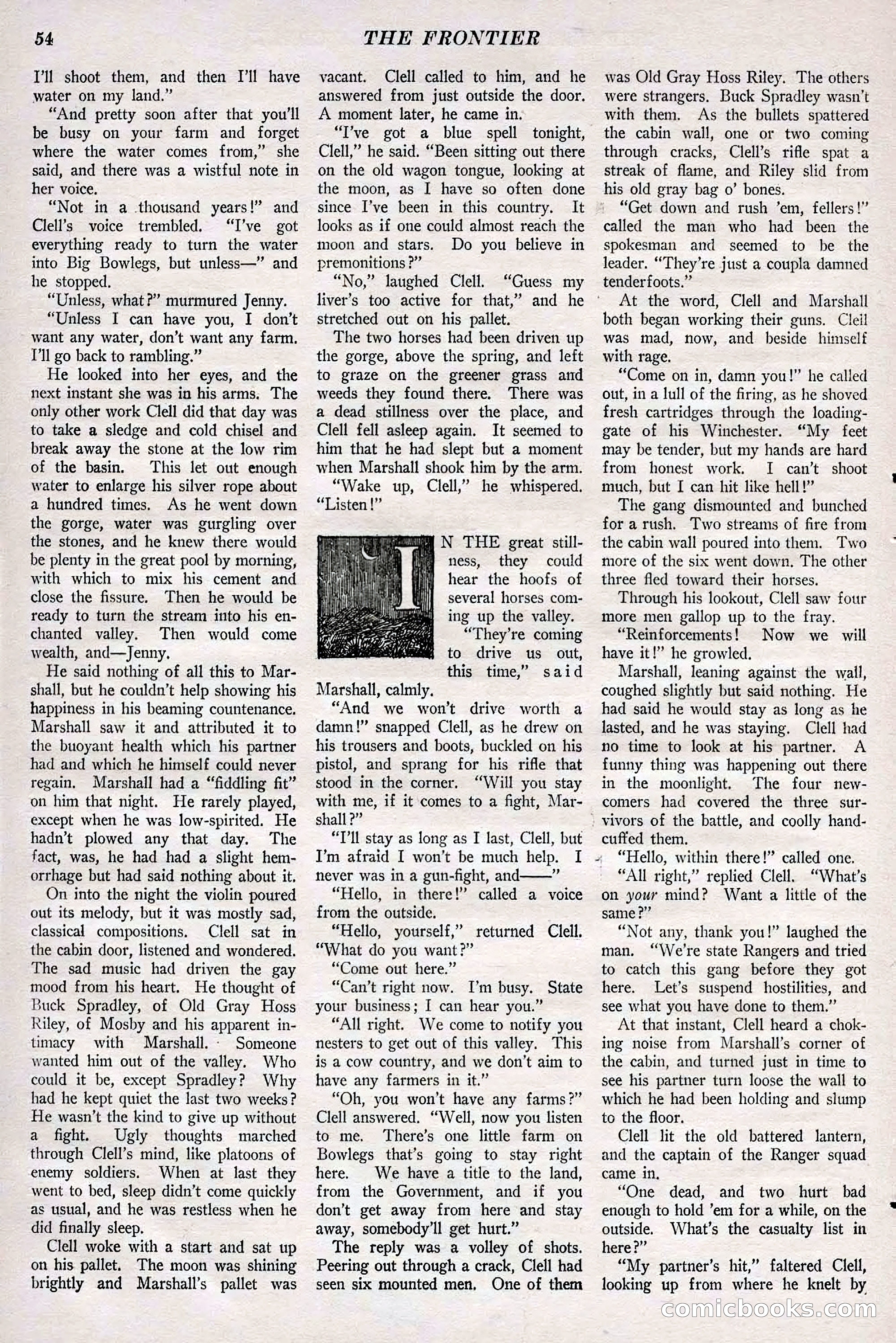 The Frontier, May 1926 — page 64: Pulp Fiction, 1926