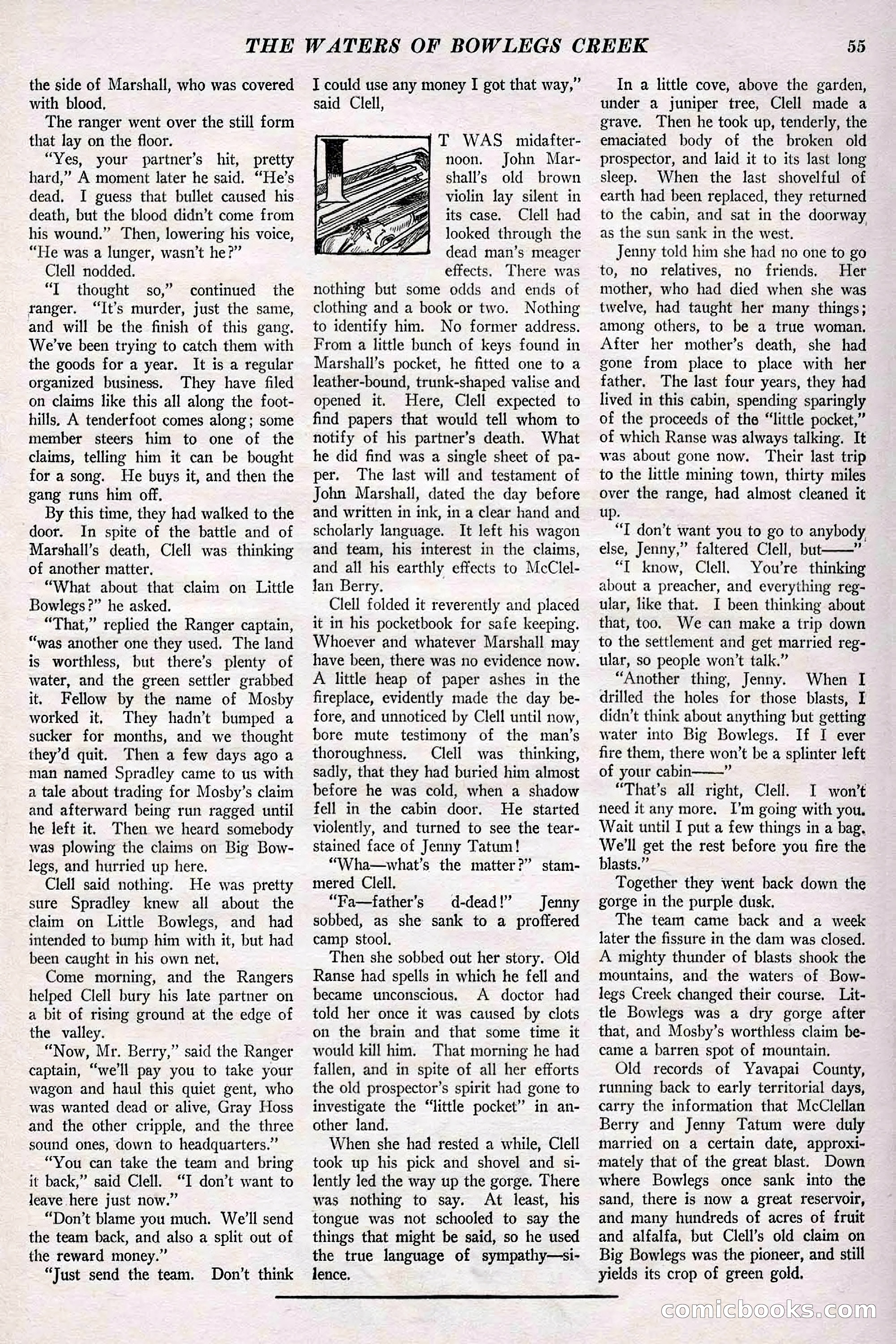 The Frontier, May 1926 — page 65: Pulp Fiction, 1926