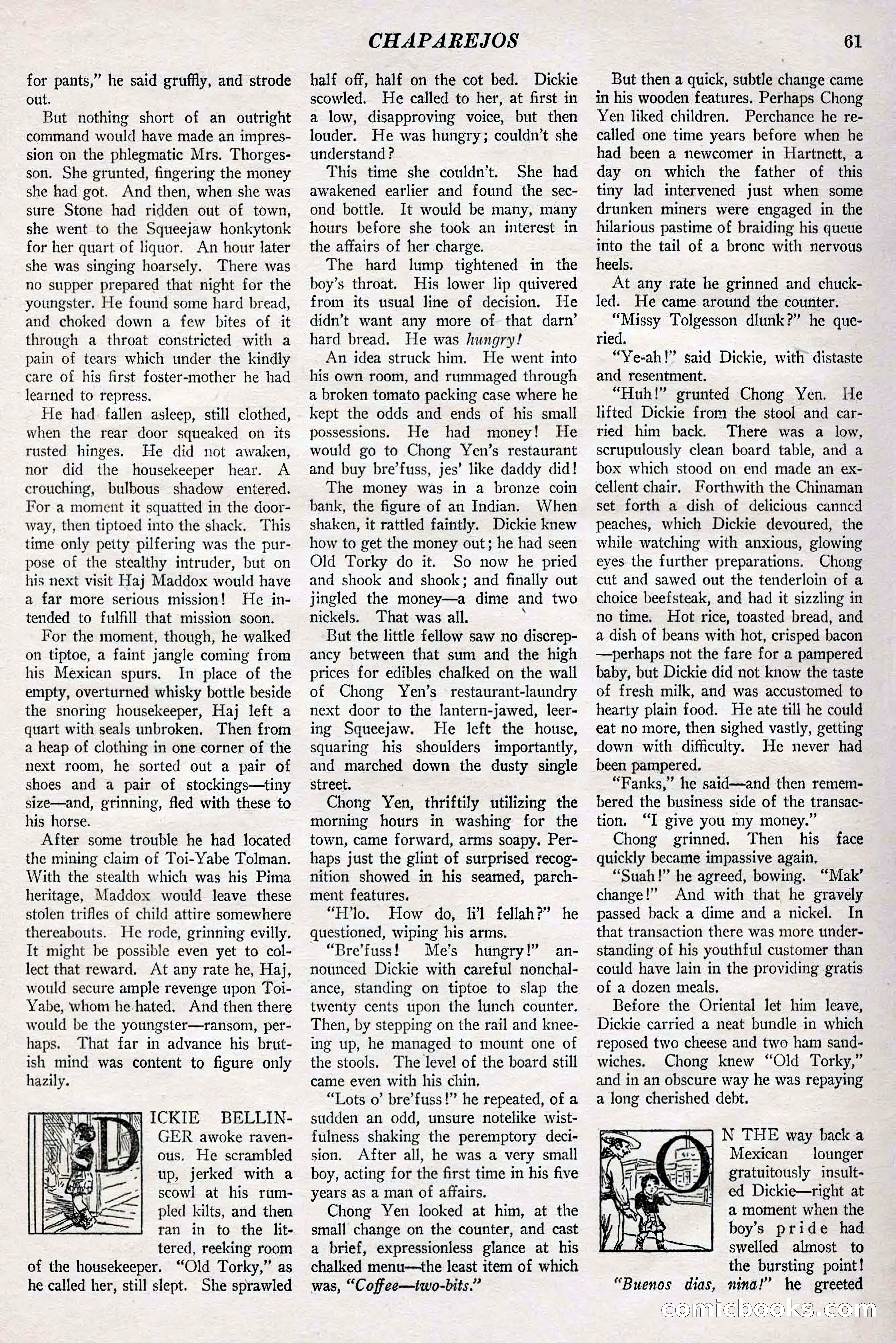 The Frontier, May 1926 — page 71: Pulp Fiction, 1926