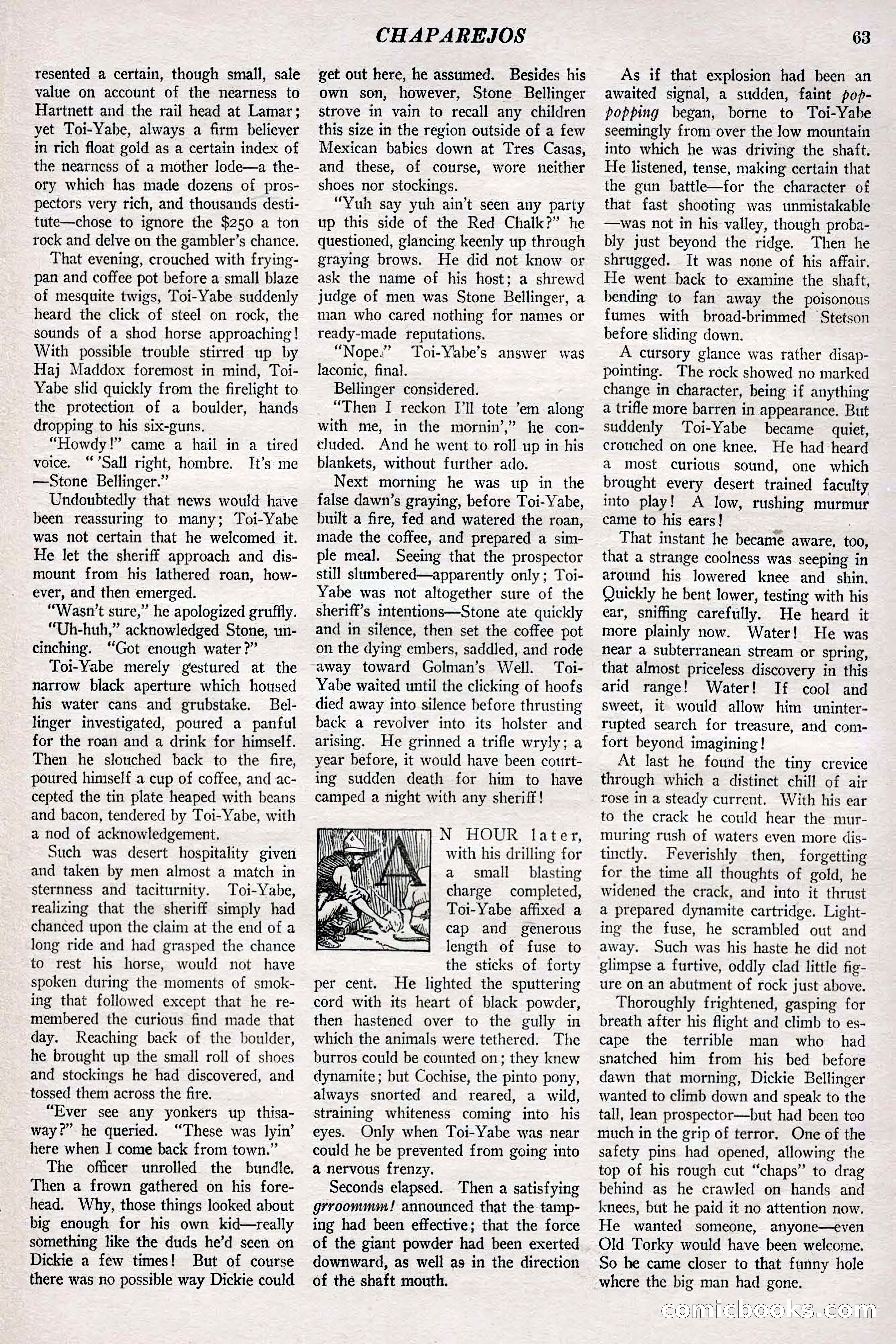 The Frontier, May 1926 — page 73: Pulp Fiction, 1926