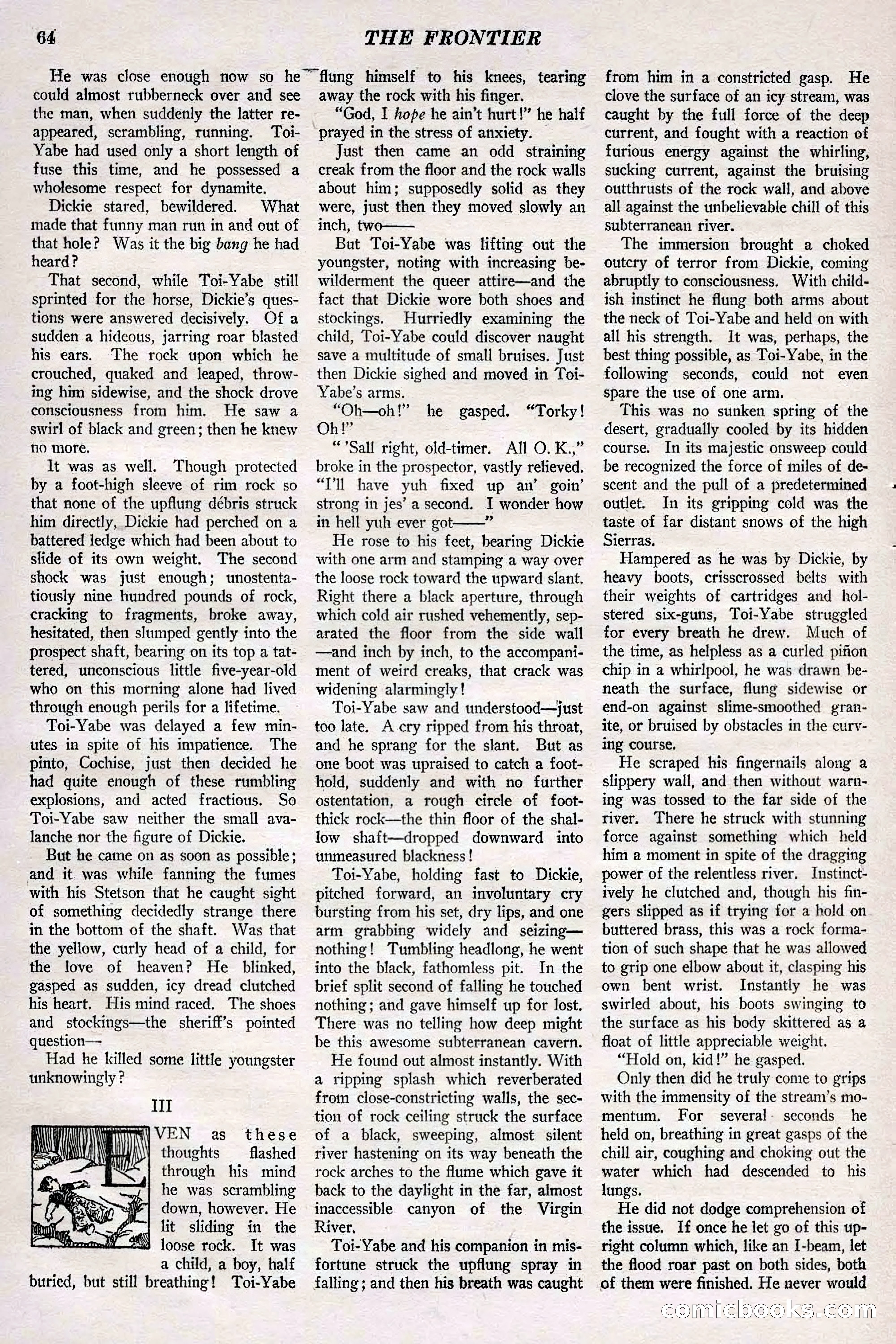 The Frontier, May 1926 — page 74: Pulp Fiction, 1926