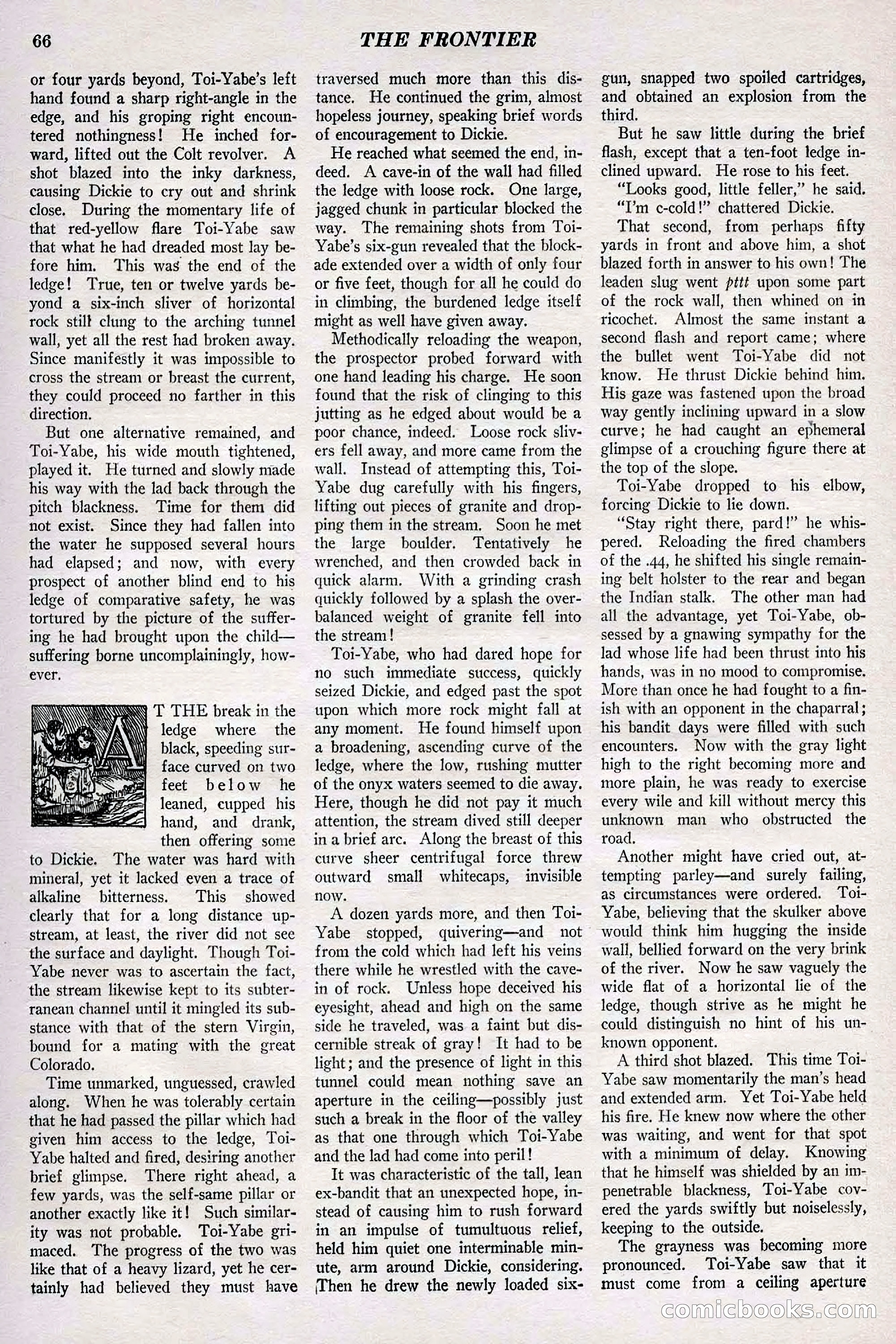 The Frontier, May 1926 — page 76: Pulp Fiction, 1926